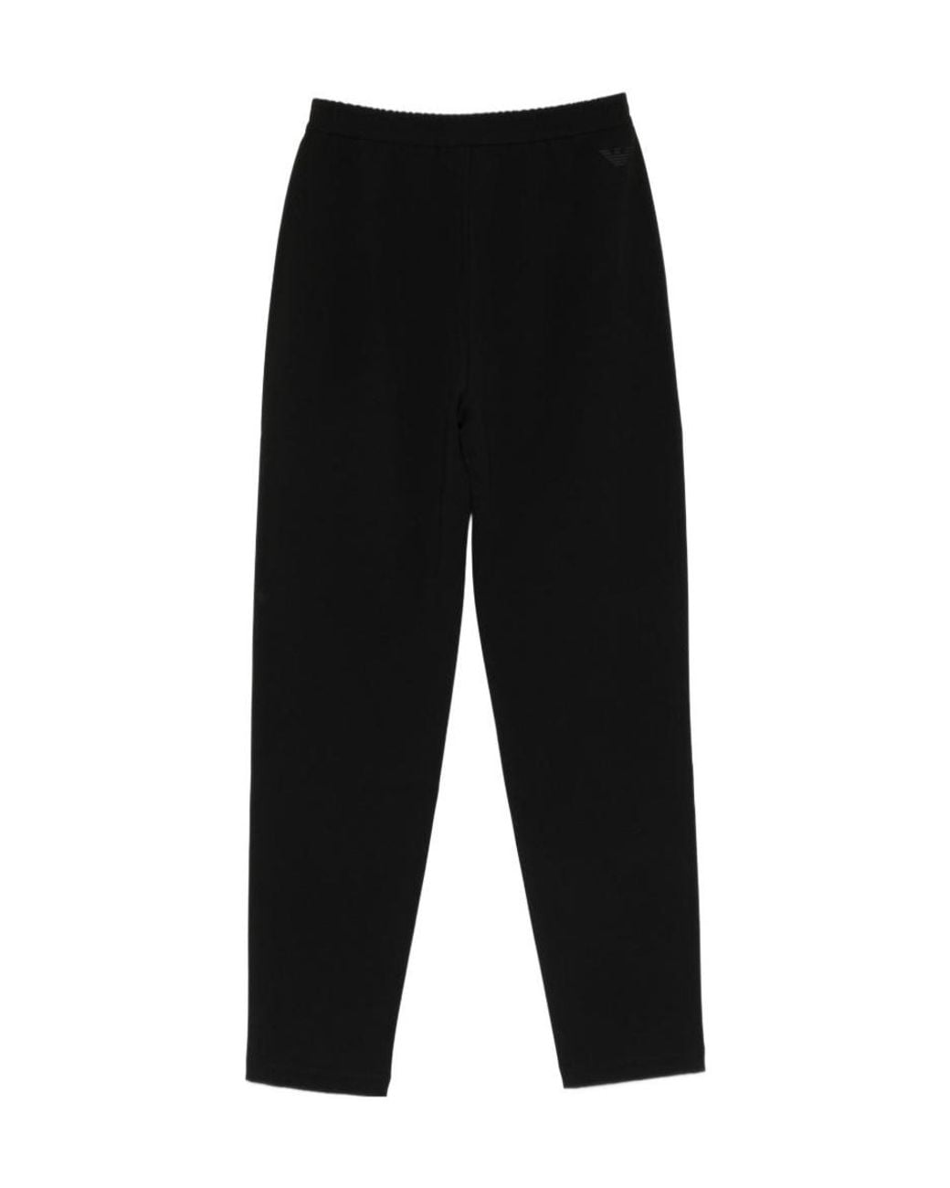 Emporio Armani Black Tapered Trousers