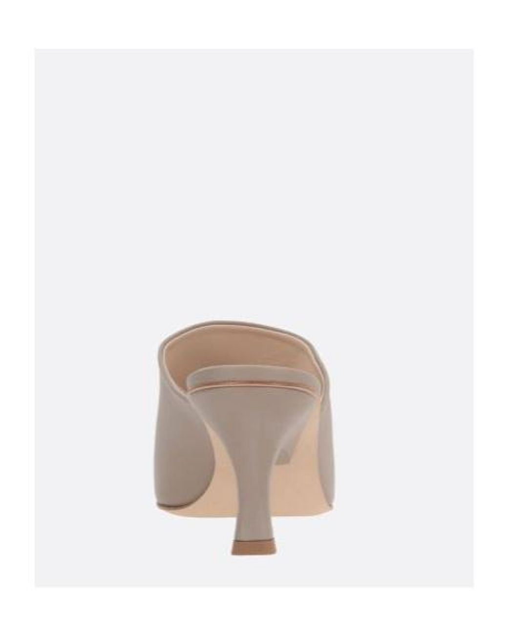 Tod's Brown Mid Heel Slip-On Mules