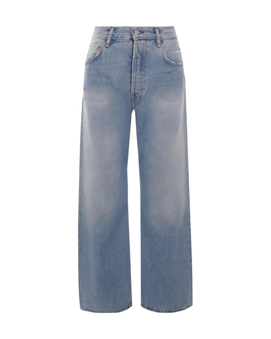 Acne Blue Regular Fit Jeans