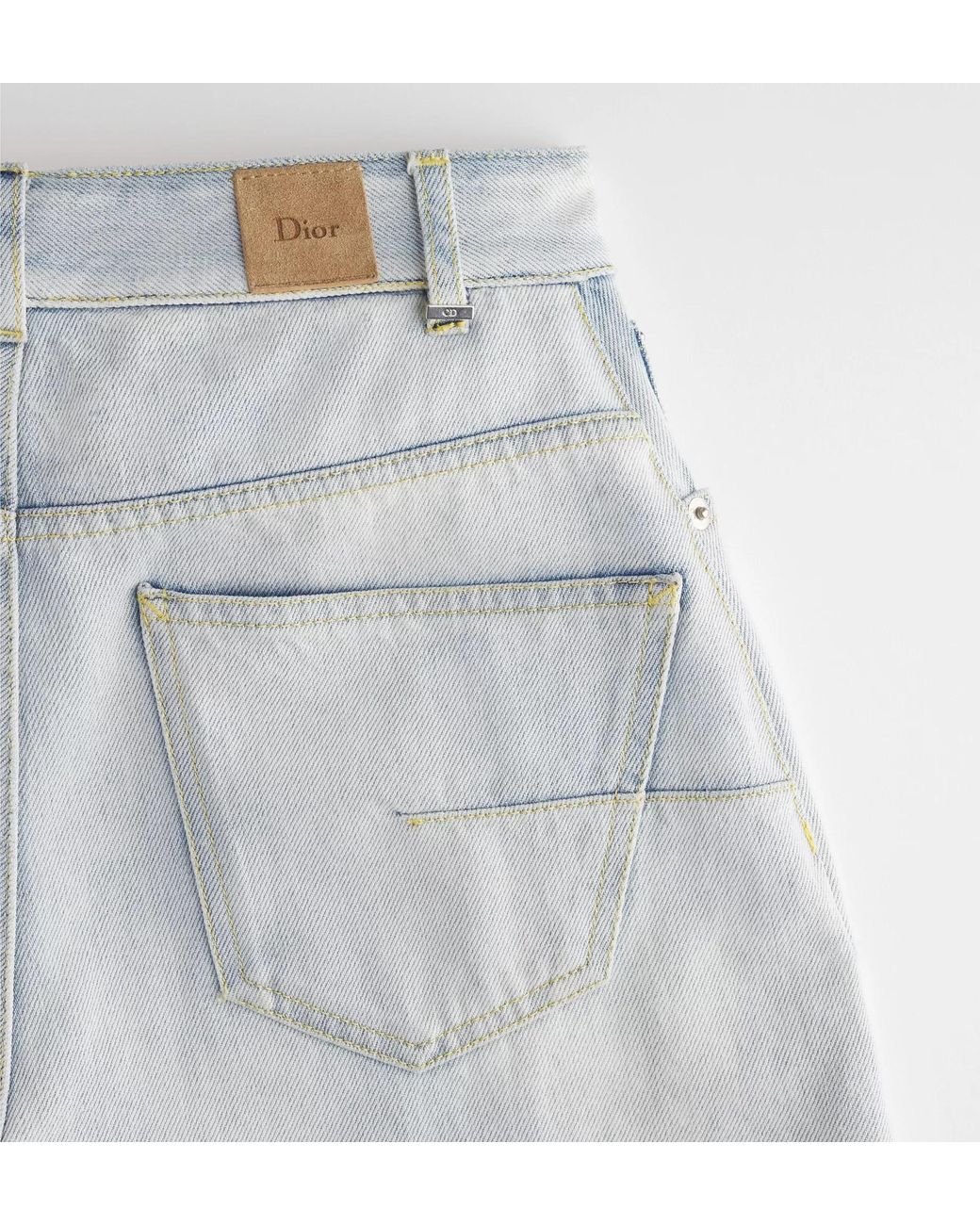 Dior Gray Regular-Fit Jeans