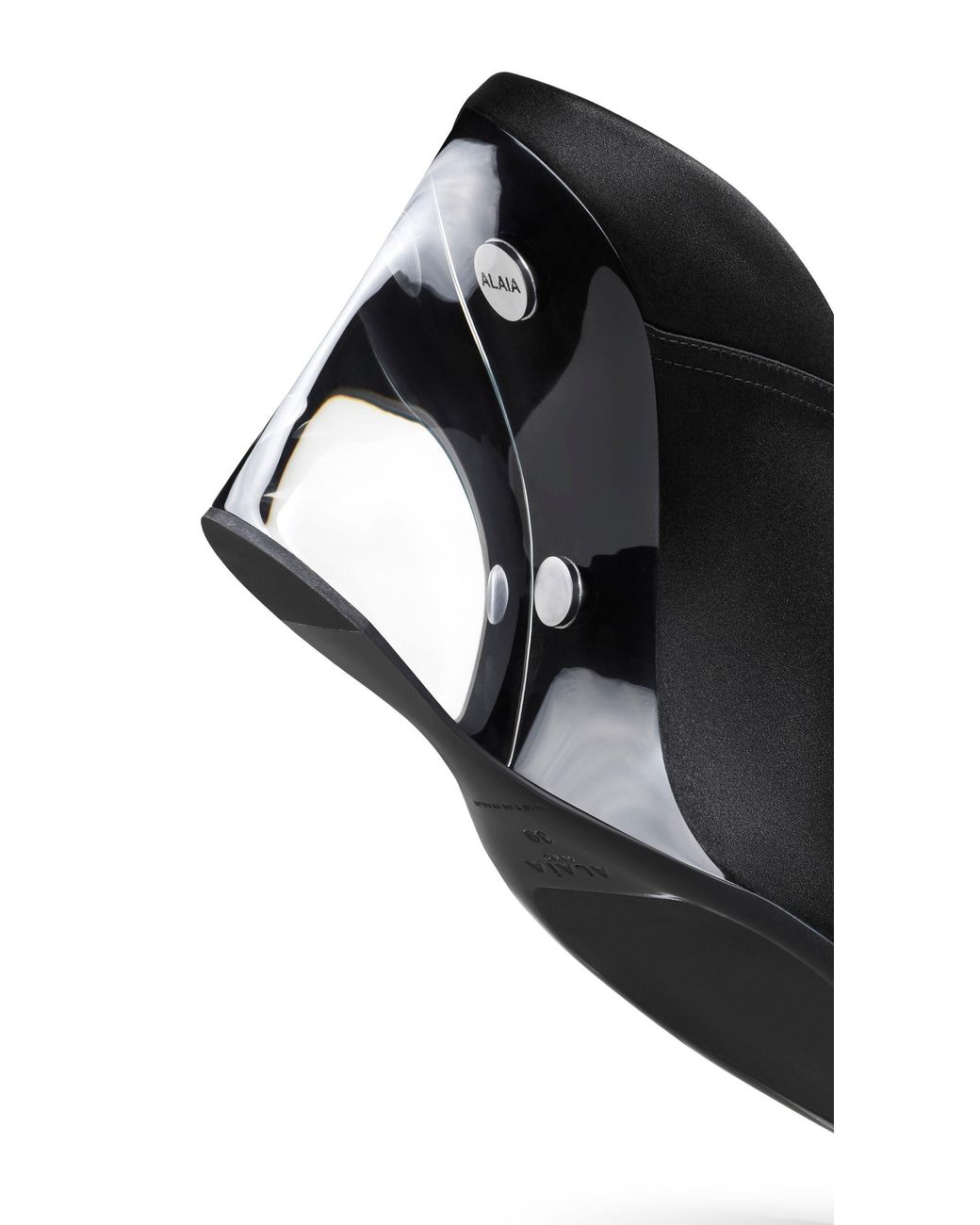 Alaïa Black Wedge Heeled Mules