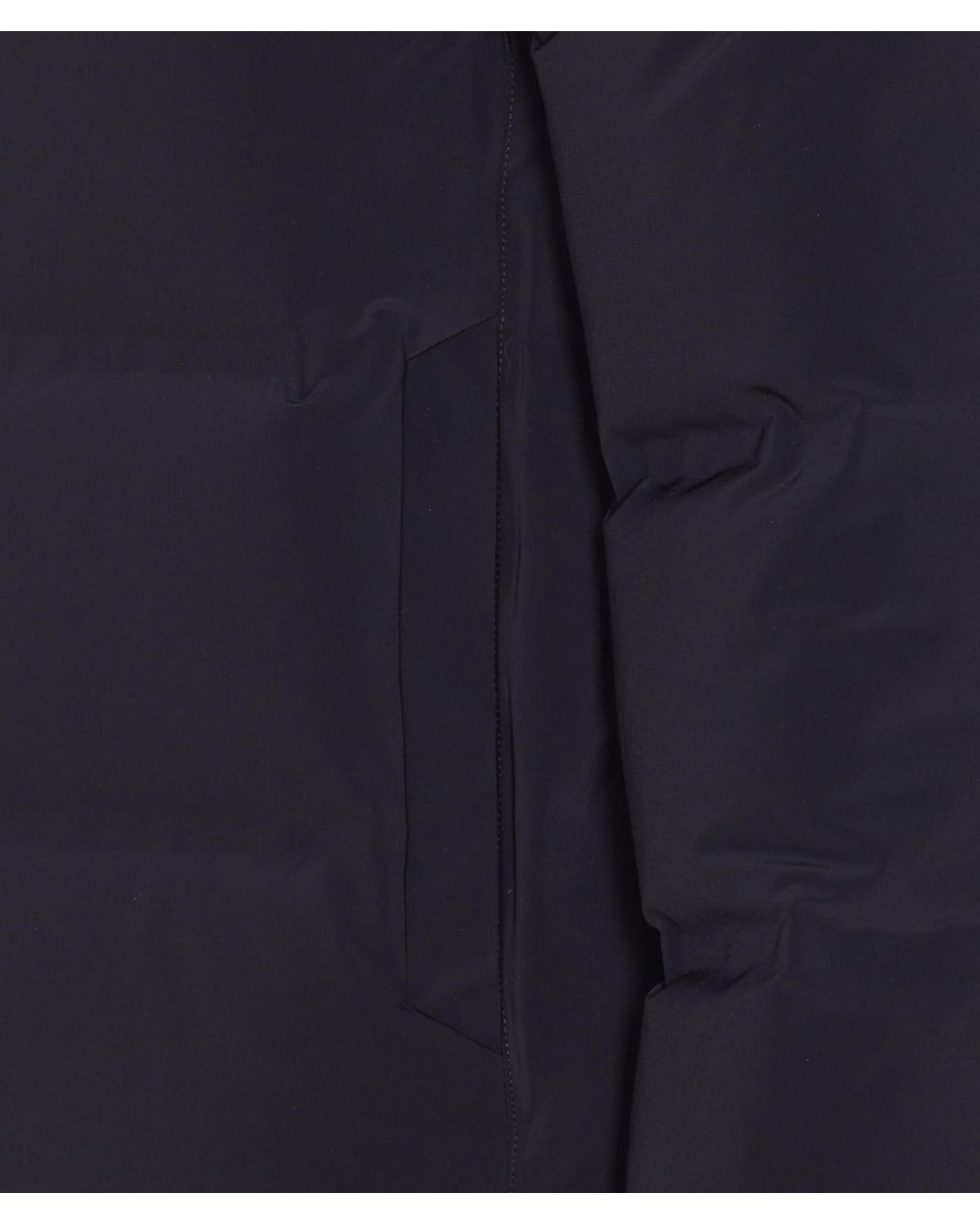 Herno Blue New Impact Down Jacket With Hood for men
