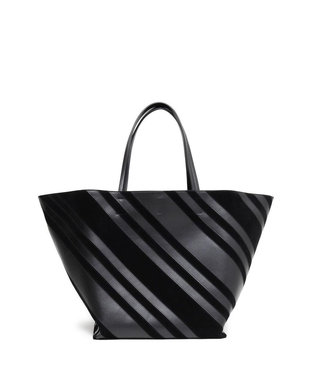 Phoebe Philo Black Basket Cabas Handbag
