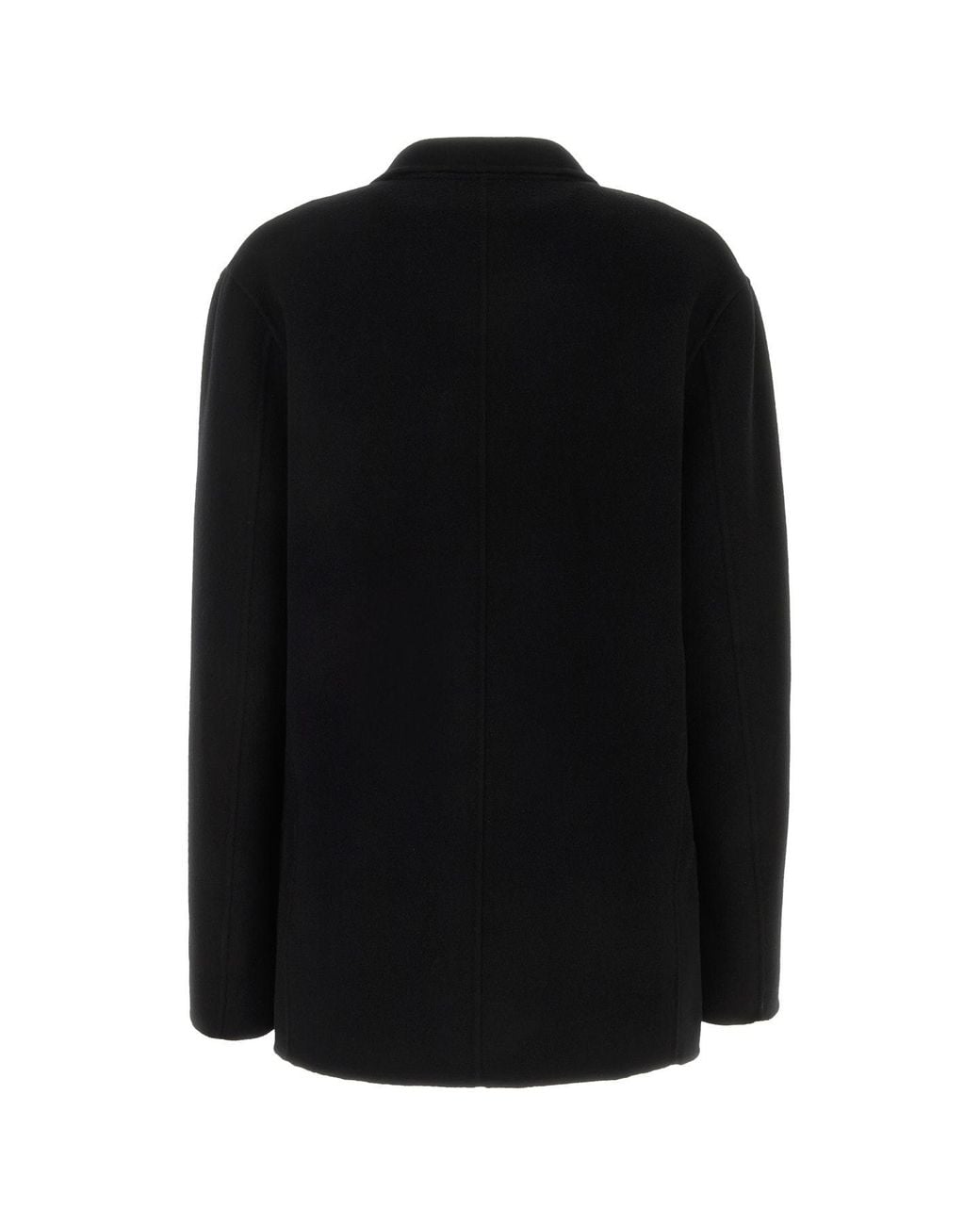 Philosophy Di Lorenzo Serafini Black Double-Breasted Long-Sleeved Blazer for men