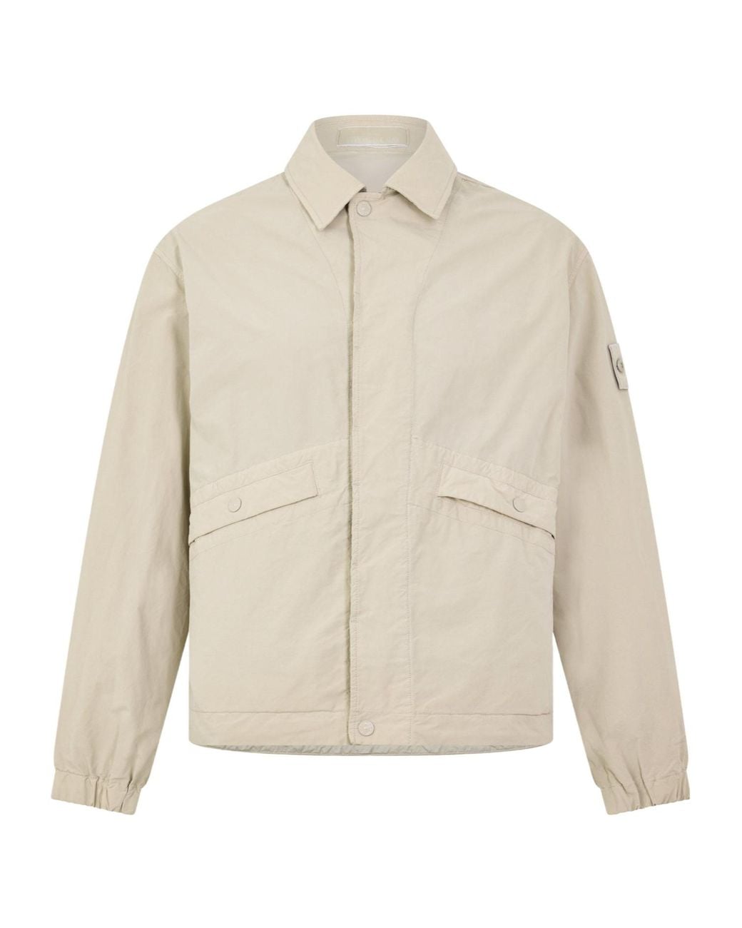 Stone Island Natural Simple And Casual Coat for men