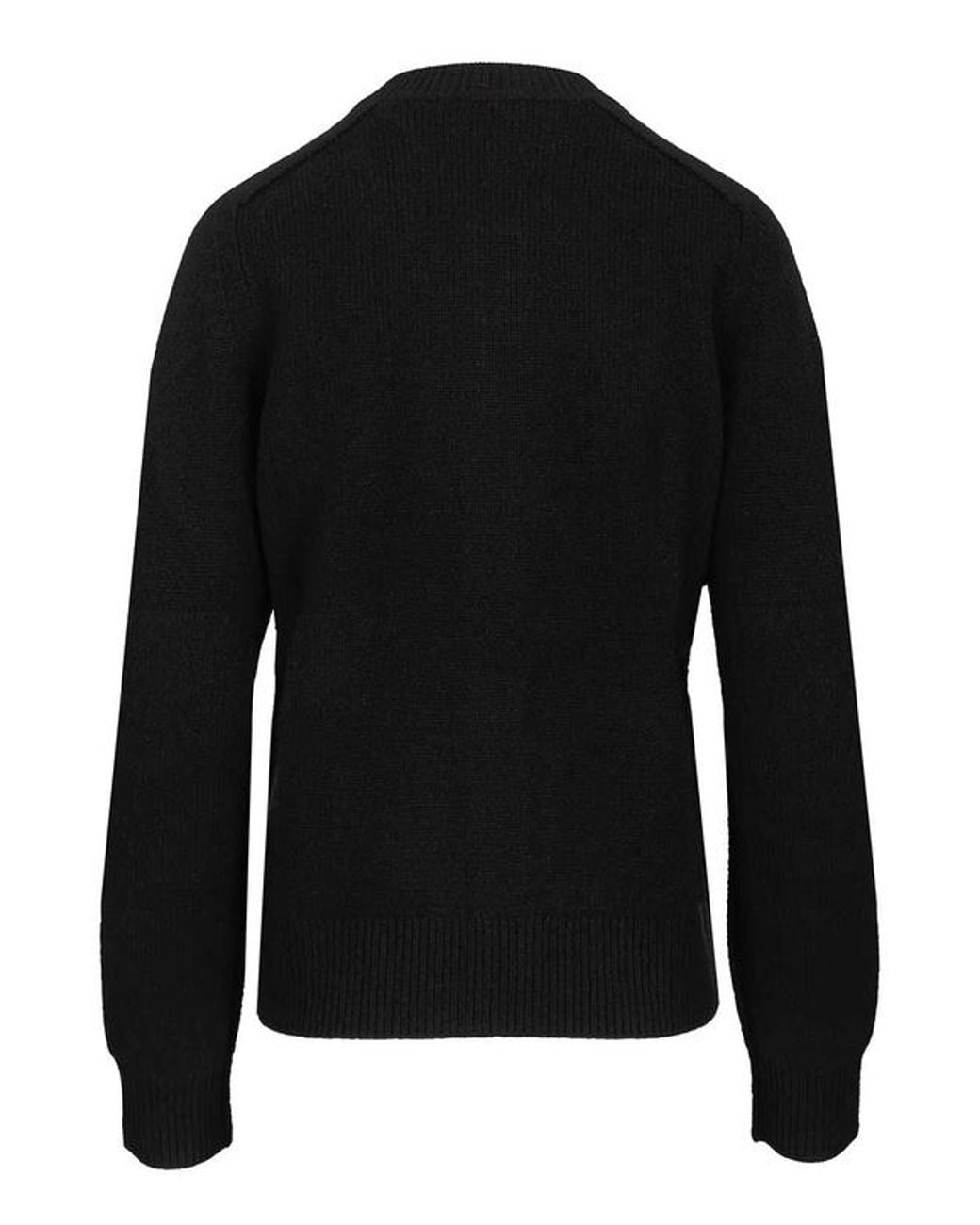 Burberry Black Clara Cashmere Crewneck Cardigan