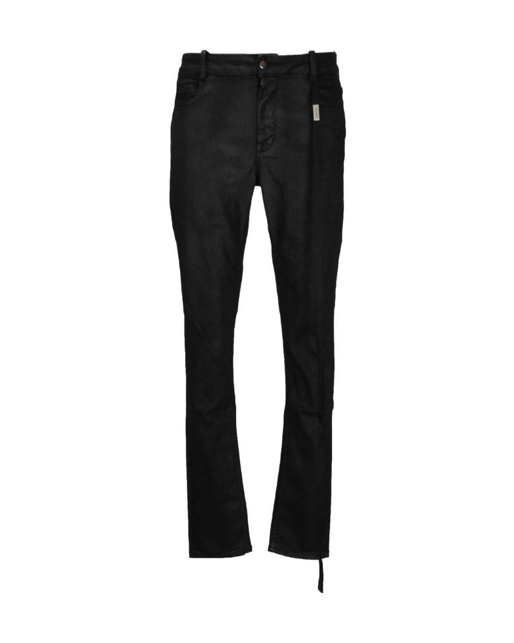 Ann Demeulemeester Black Jeans With Belt Loops
