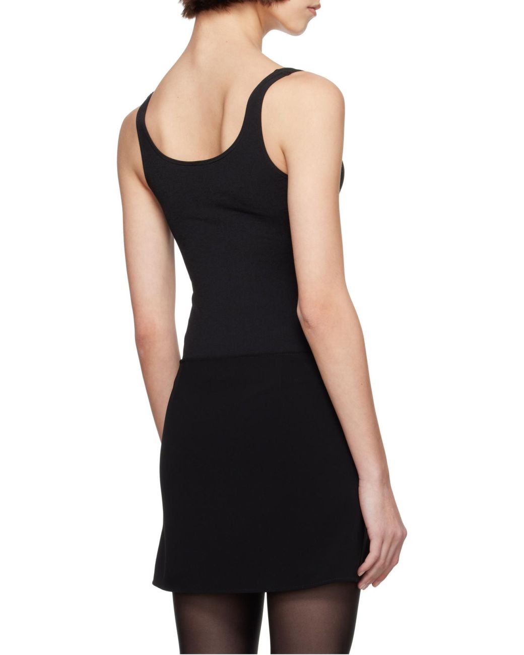 Wolford Black Jamaika Sleeveless Bodysuit
