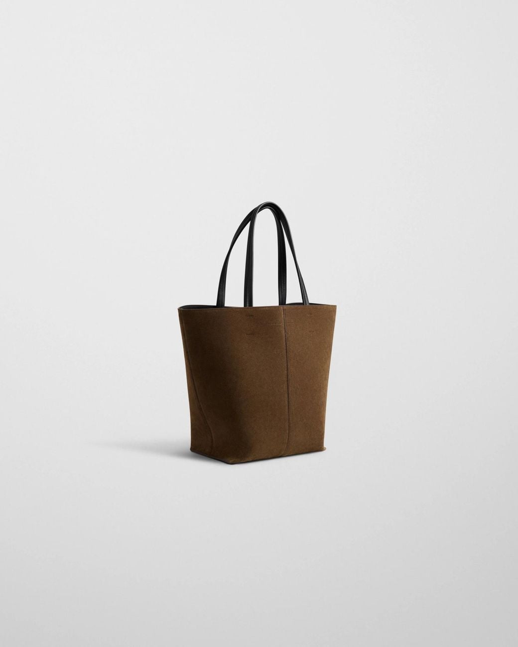 Phoebe Philo Brown Double-Handle Shoulder Bag