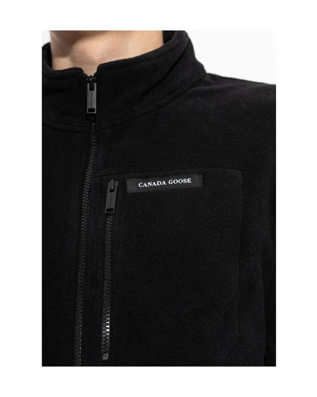Canada Goose Black Loma Fleece Jacket for men