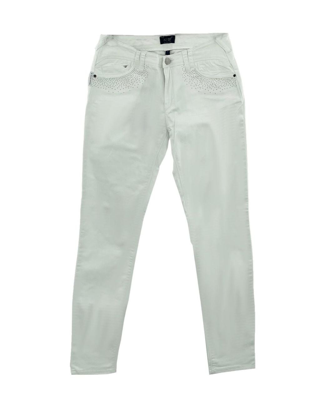Armani Jeans Blue Logo Jeans