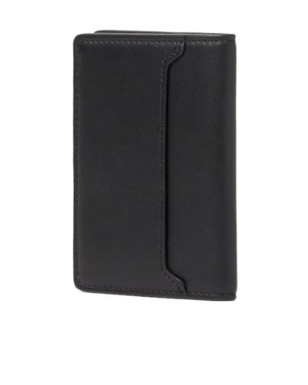 Fendi Black Ff Double Card Holder for men