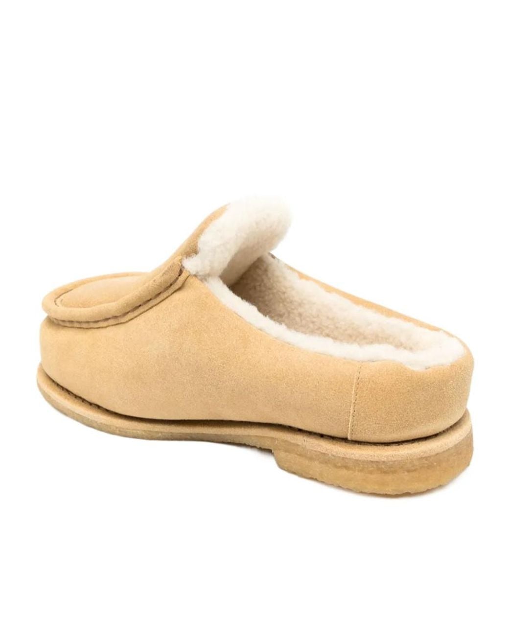 J.W. Anderson Natural Suede Mules