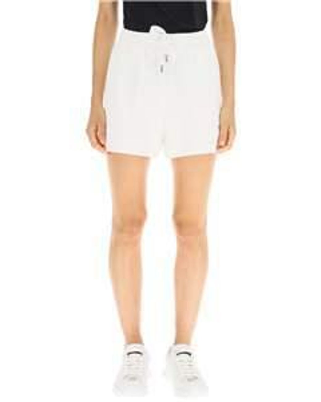 Dolce & Gabbana White Dg Logo Track Shorts