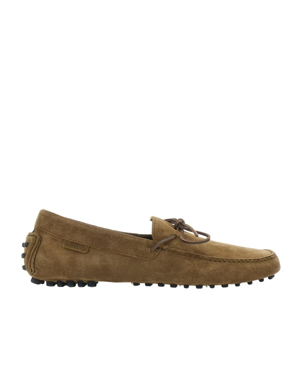Tom Ford Brown Slip On Loafers for men