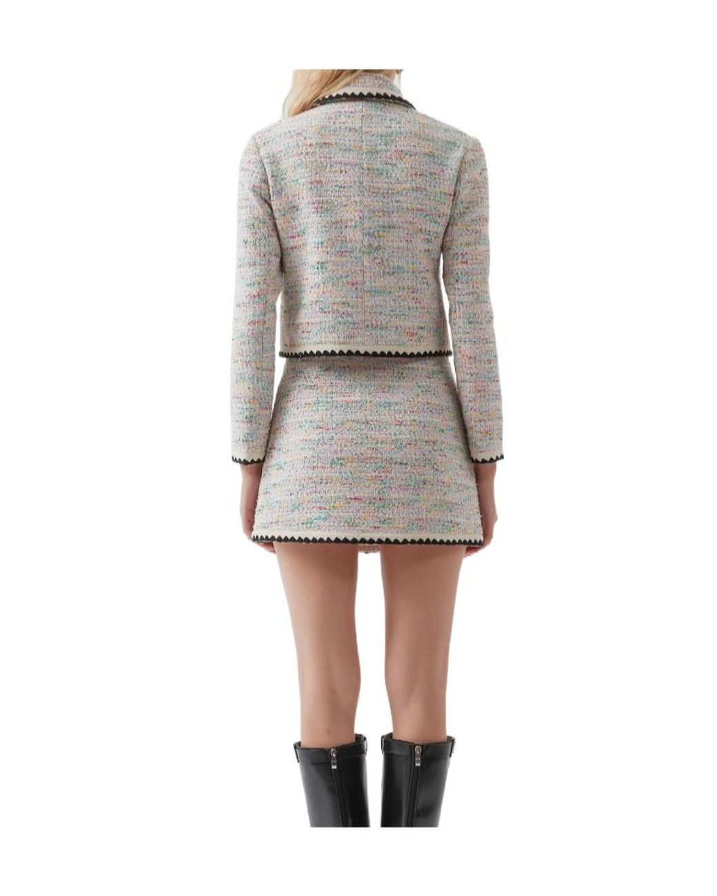 Marissa Chiara Gray Long-Sleeved Jacket