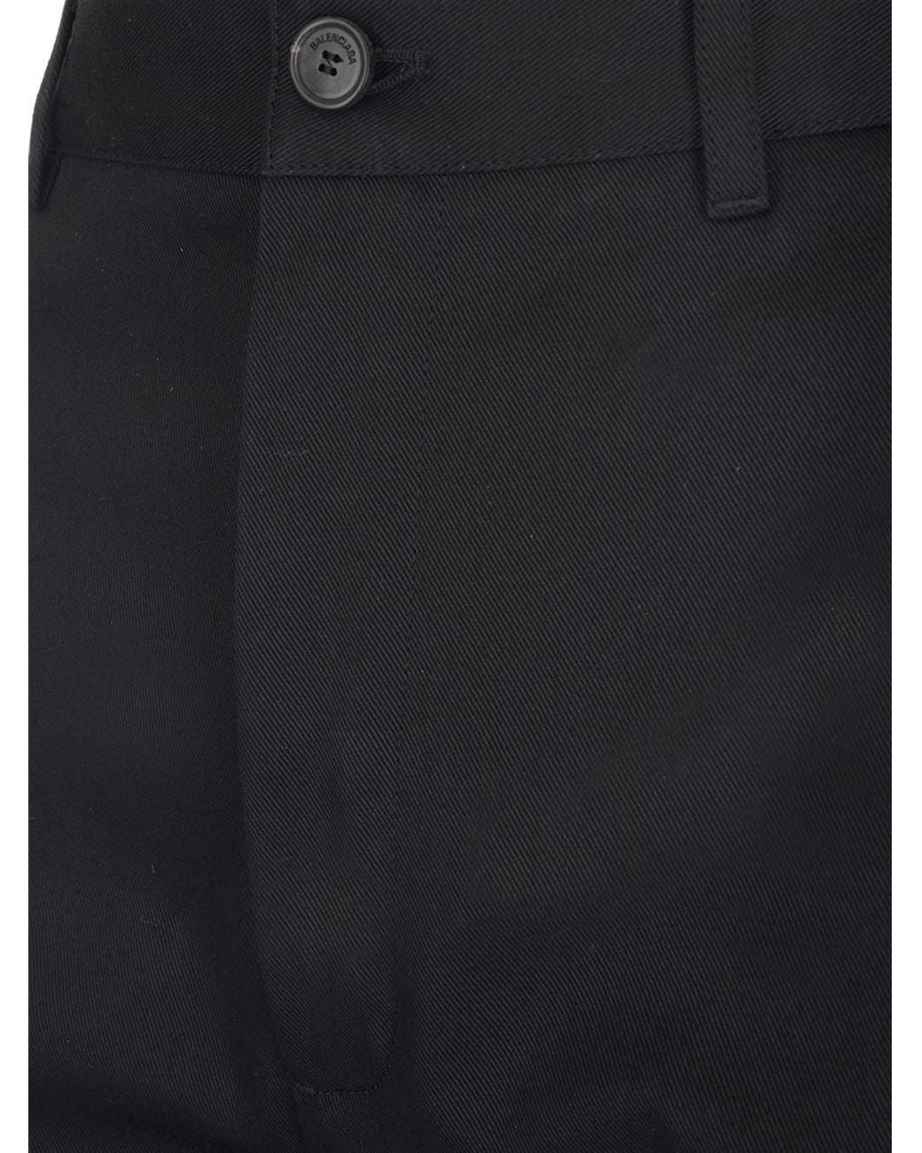 Balenciaga Blue Straight Five-Cent Pants
