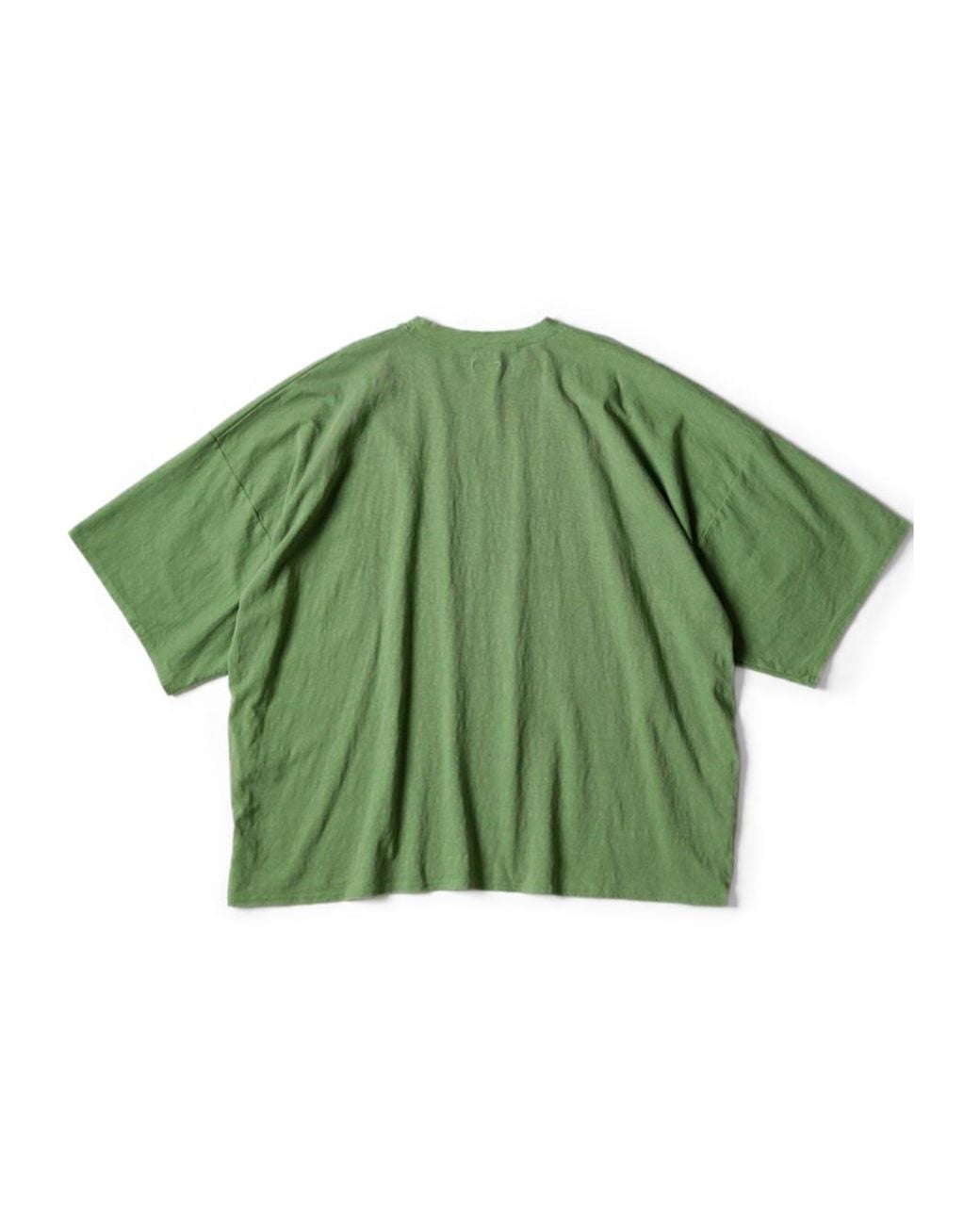 Kapital Green Huge-T Slogan-Print T-Shirt for men