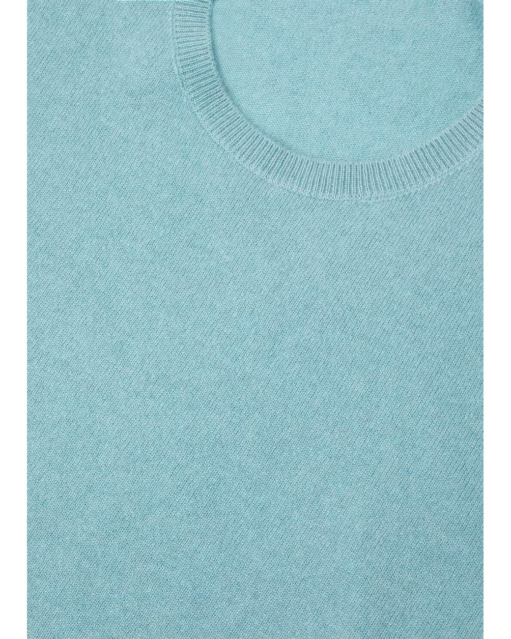 Loro Piana Blue Sergio Crewneck Jumper for men