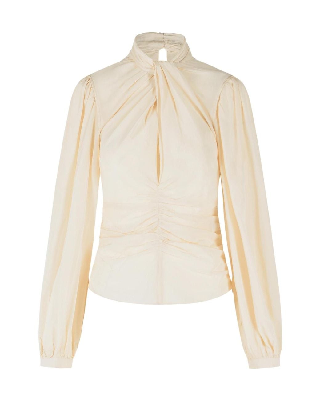 Isabel Marant Natural Long-Sleeved Cover-Up