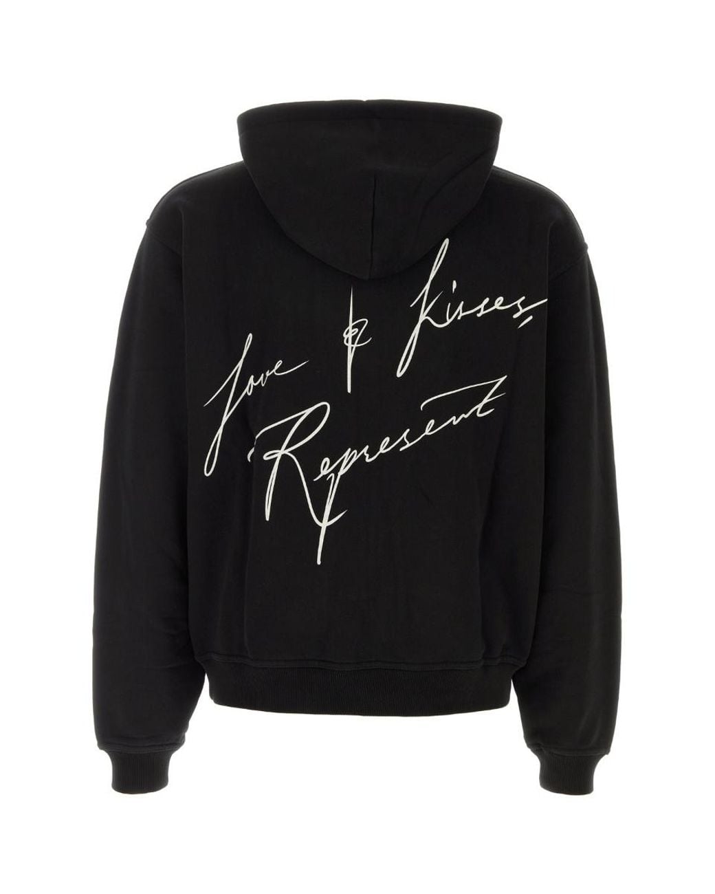 Represent Black Love And Kisses Zip-Up Hoodie for men