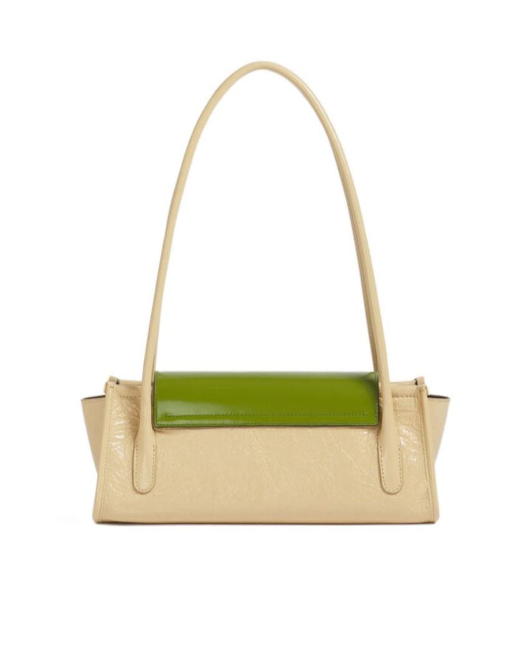 Marni Green Trunkette East-West Shoulder Bag