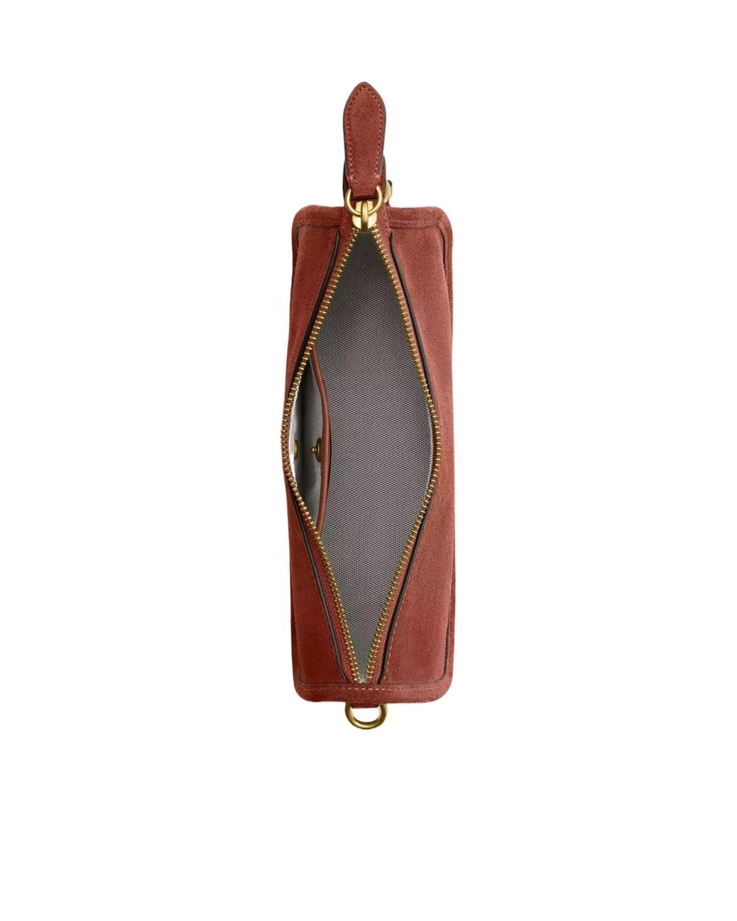 COACH Red Waverly Chain Strap Shoulder Bag