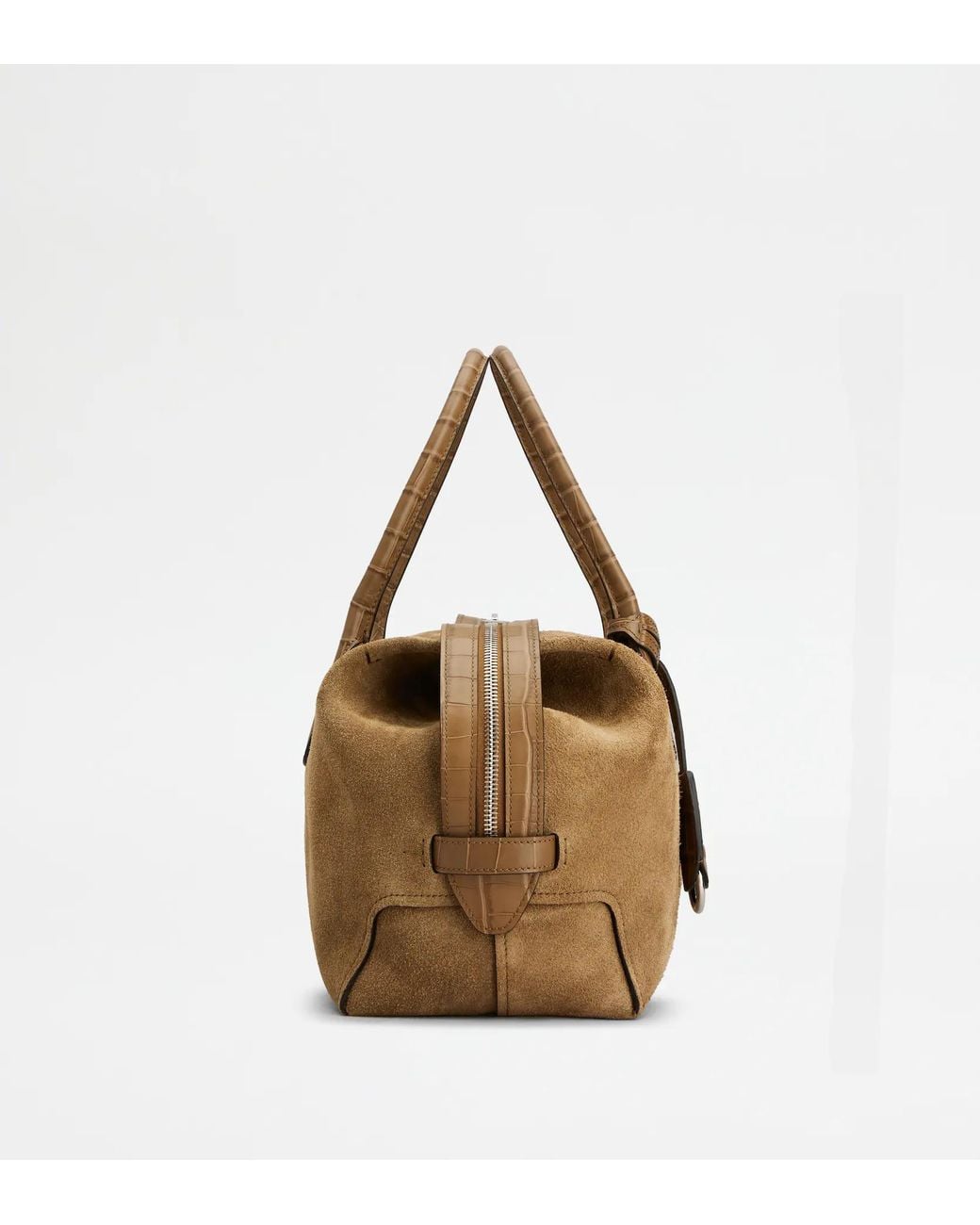 Tod's Brown Di Bag Bowling Bag