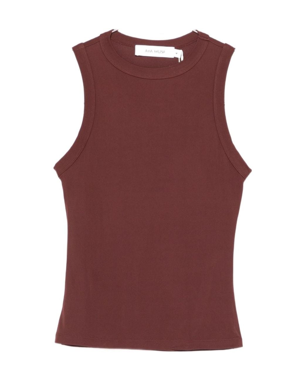 AYA MUSE Red Knitted Vest