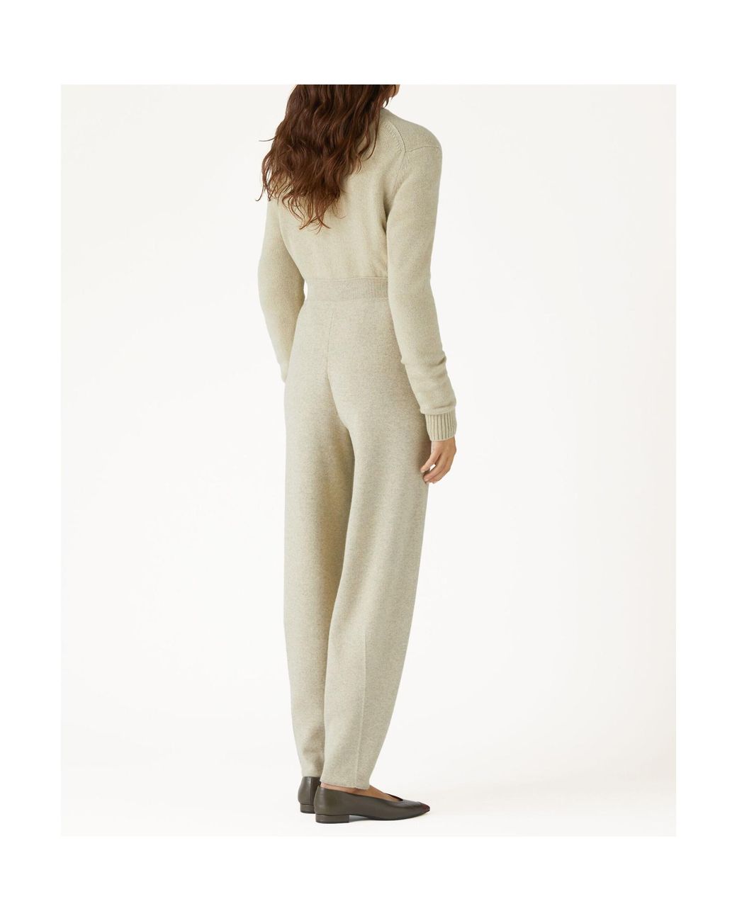 Loro Piana Natural Long-Sleeved Sweater