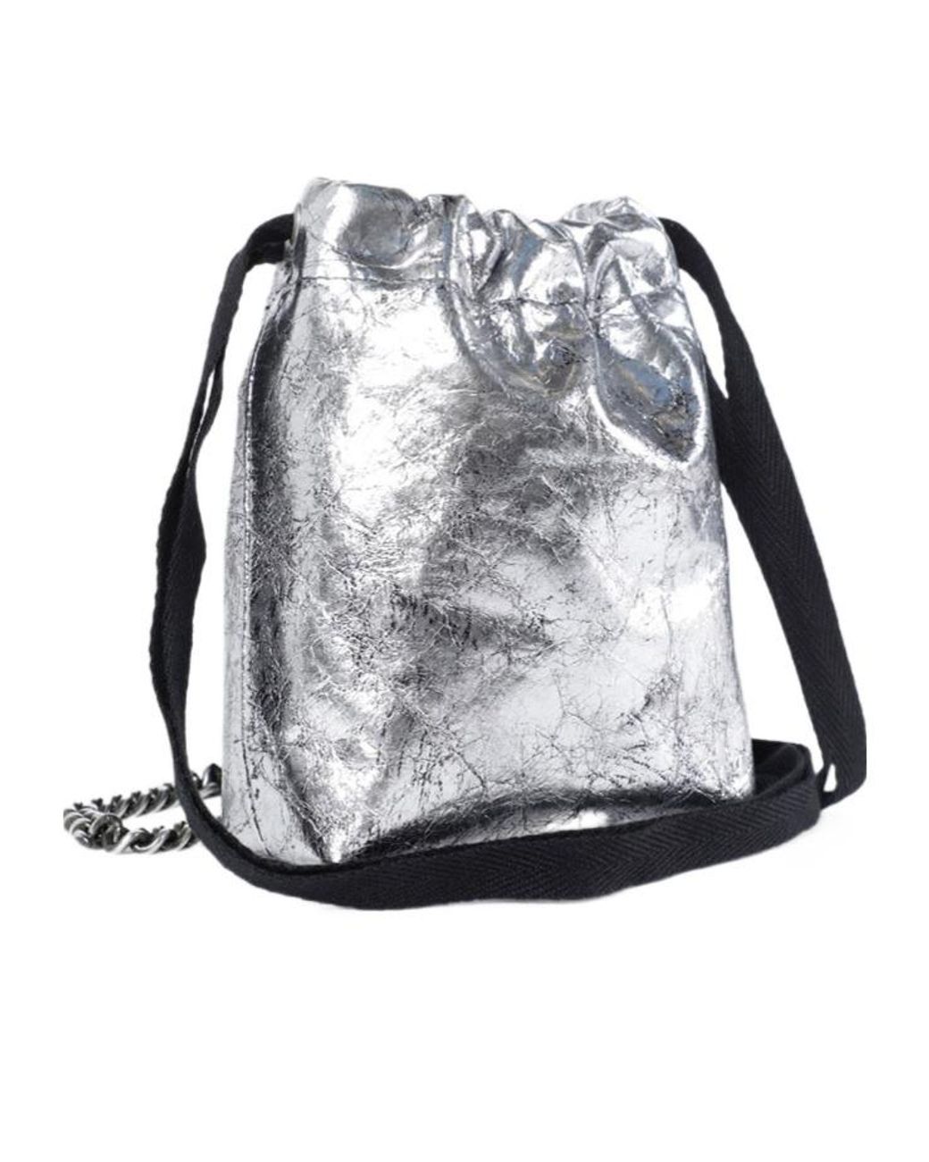 Ann Demeulemeester Multicolor Gael Drawstring Chain Mini Bag