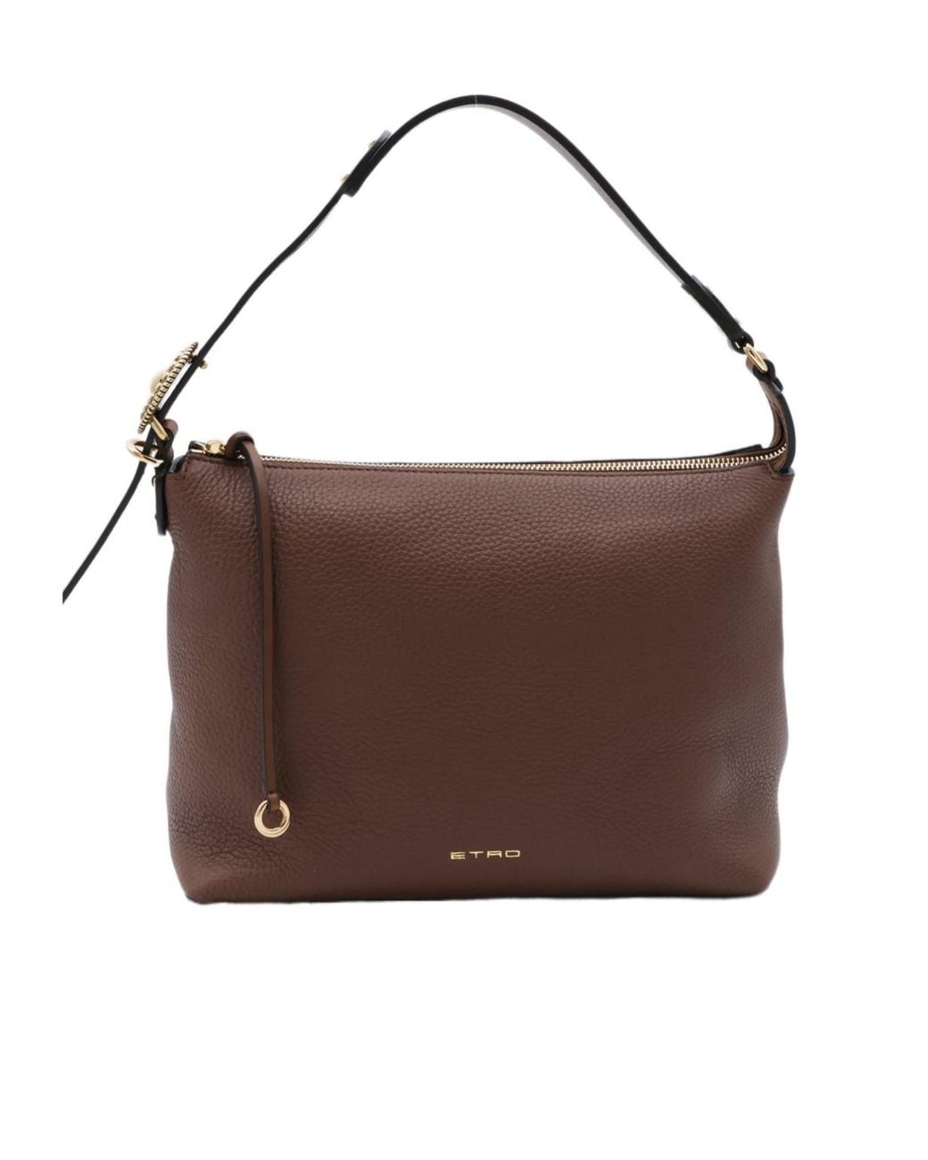 Etro Brown Hobo Medium Shoulder Bag