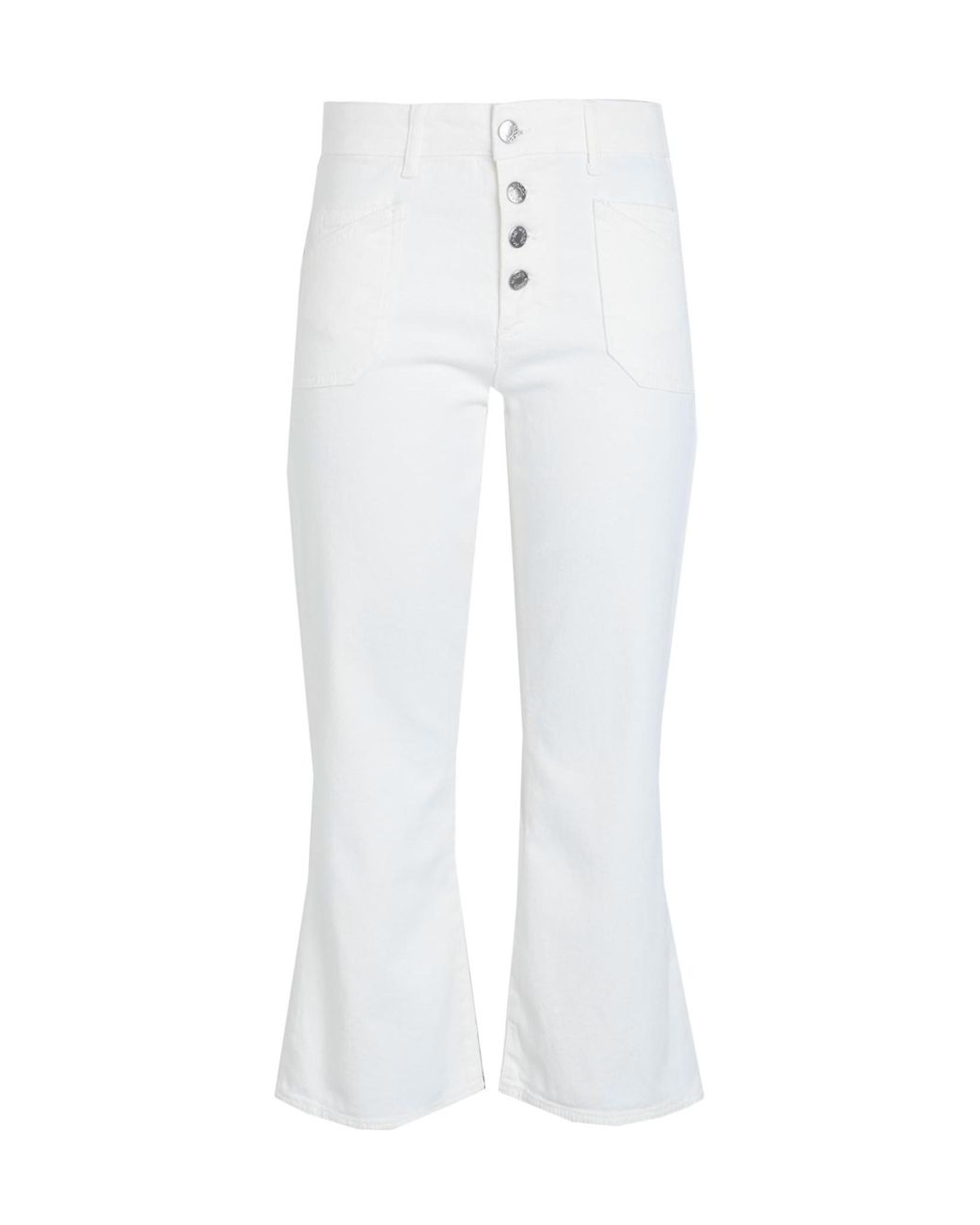 MAX&Co. White Belt Loop Jeans
