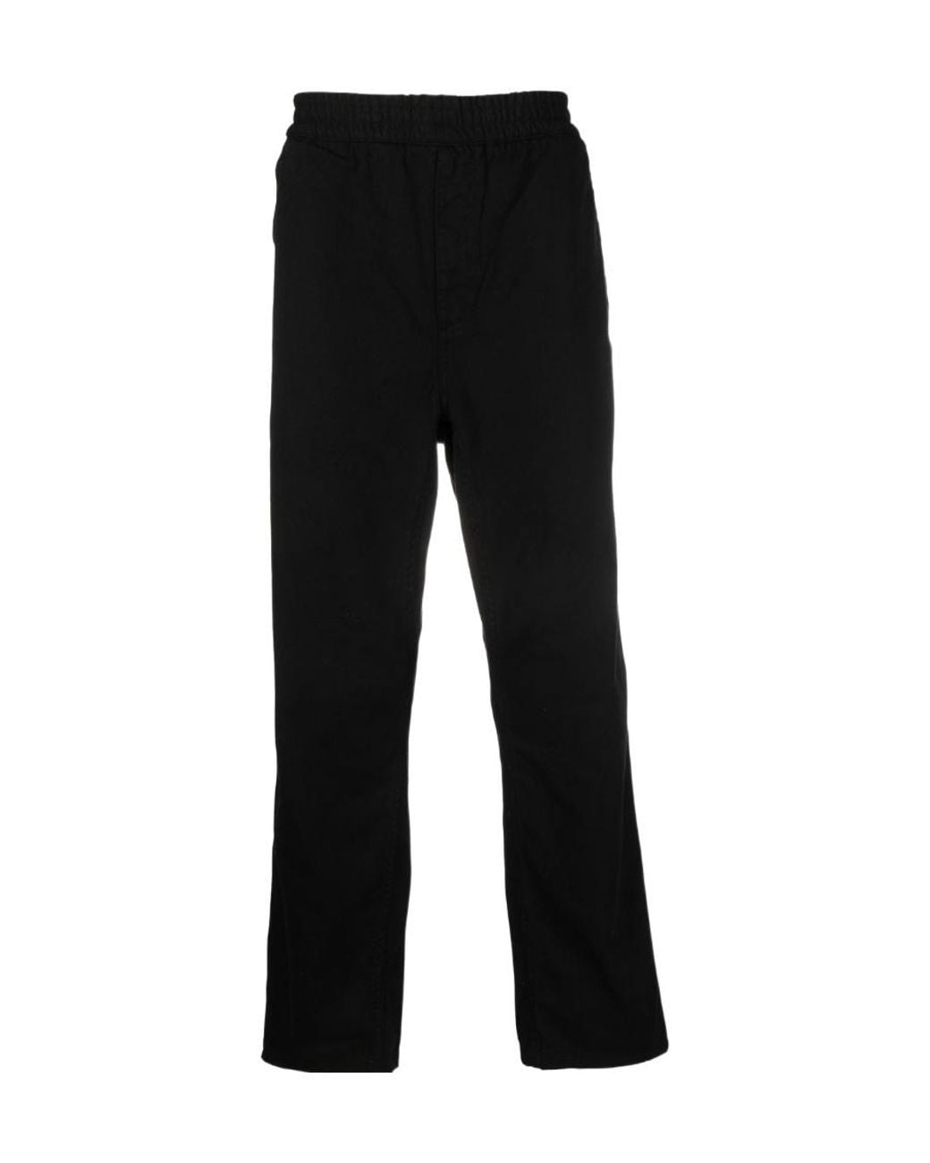 Carhartt Black Logo Casual Pants for men