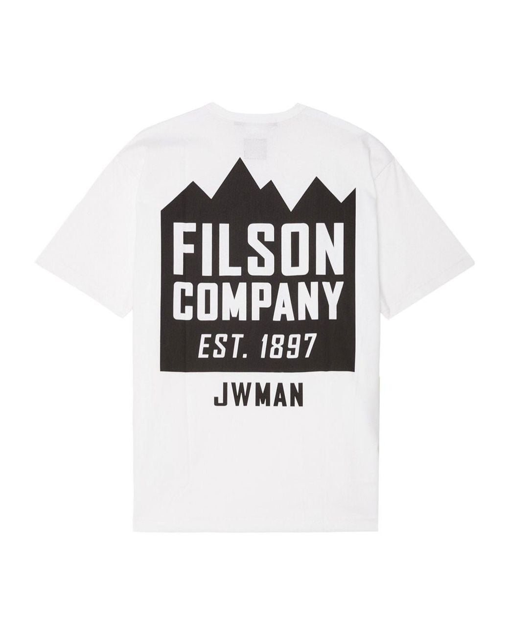 Junya Watanabe White X Filson Graphic-Print Cotton Jersey T-Shirt for men