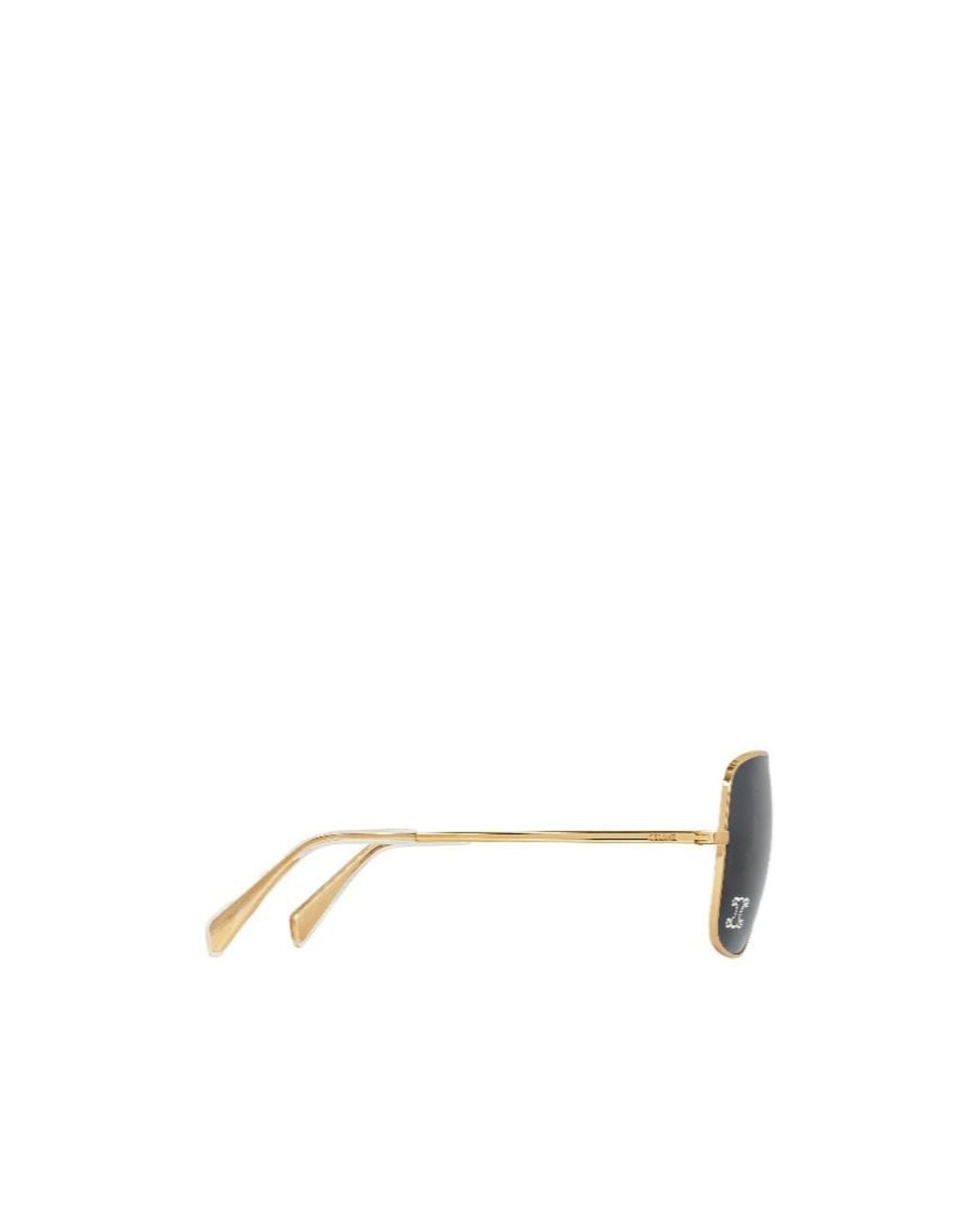 Céline Multicolor Triomphe Rhinestone 01 Sunglasses