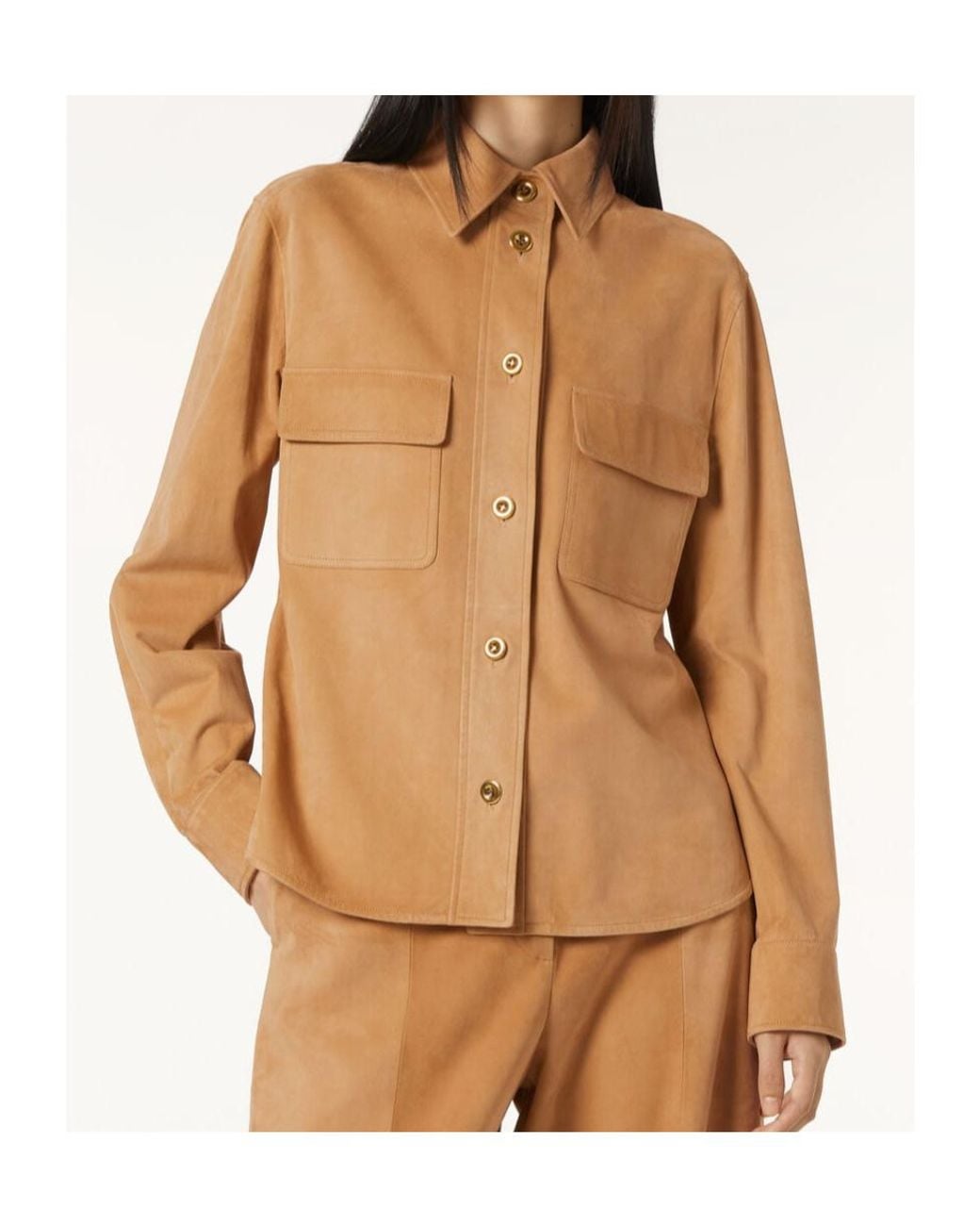 Loro Piana Brown Yannis Long-Sleeved Shirt
