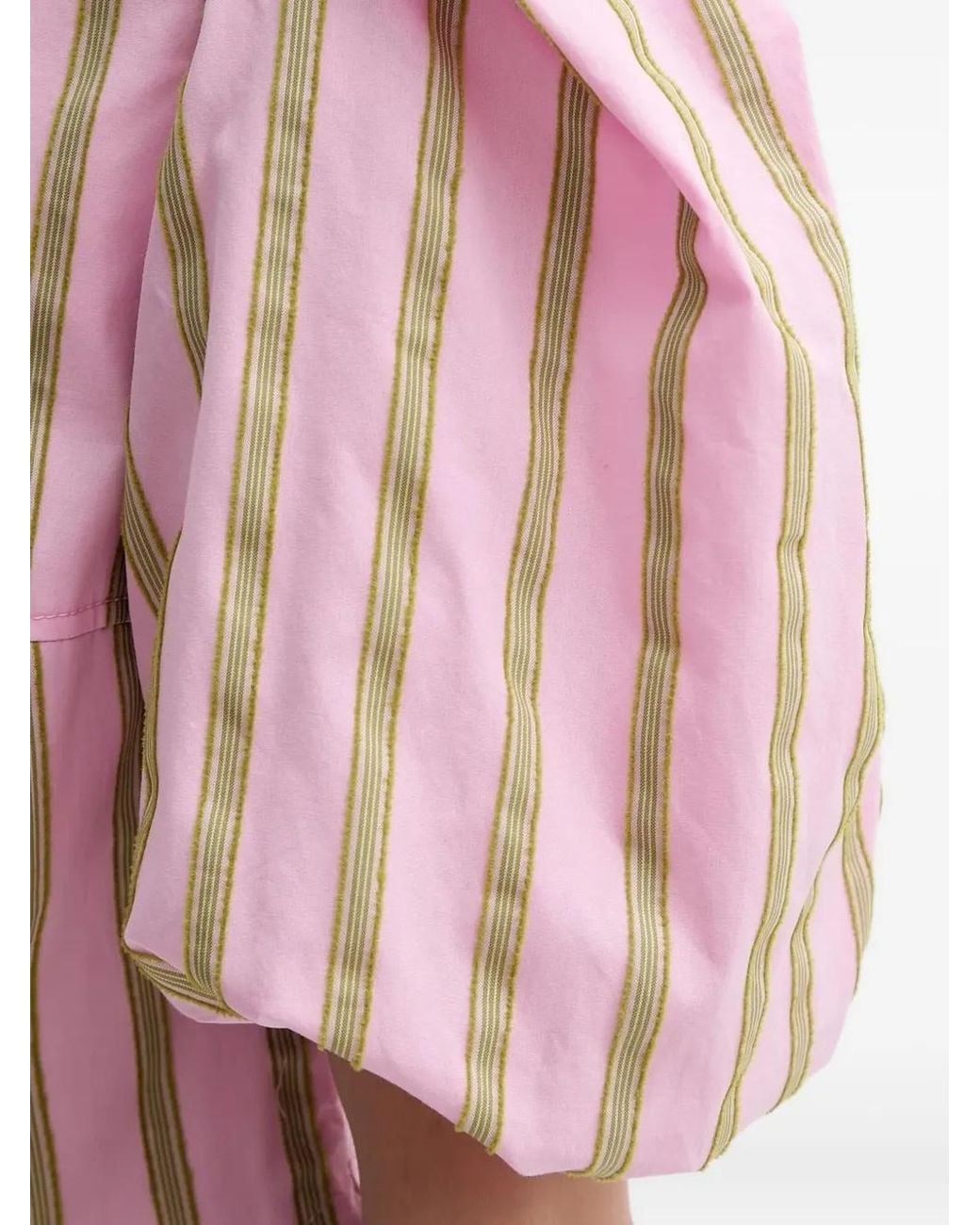 Stine Goya Pink Balloon-Sleeve Top