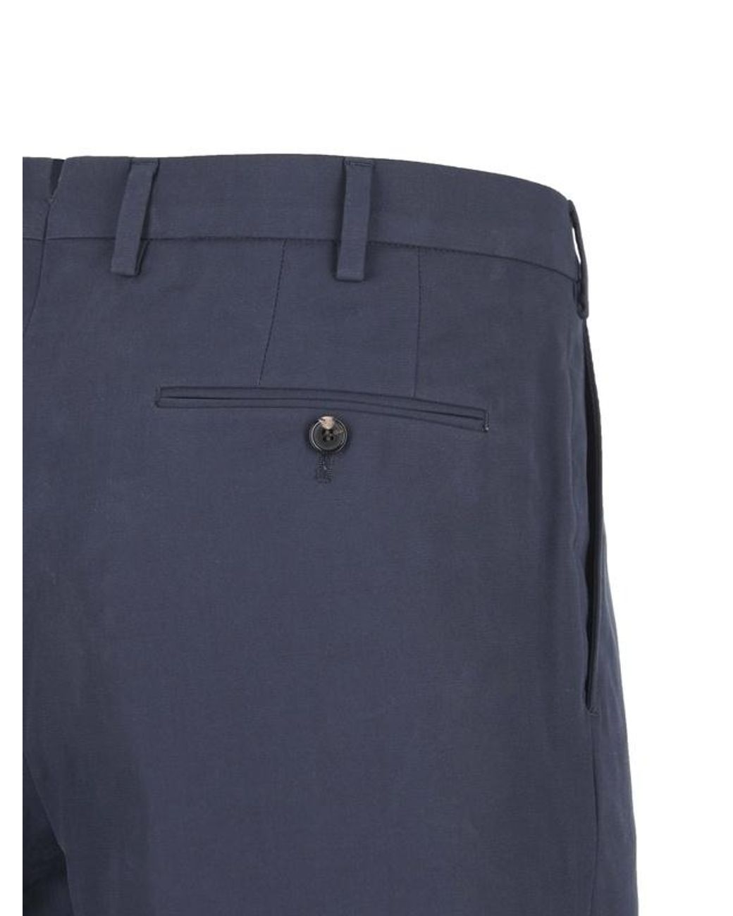 Loro Piana Blue Carlo Trousers for men