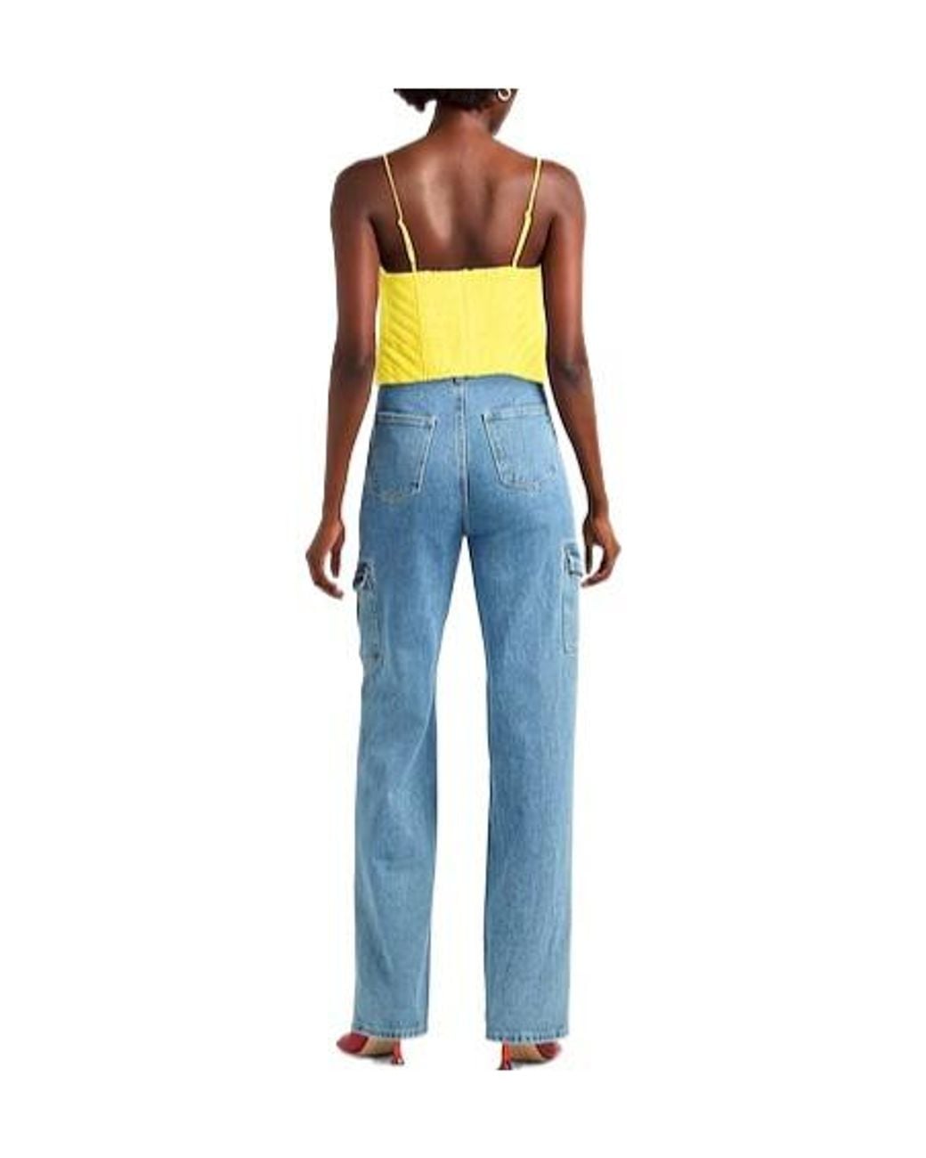 Farm Rio Yellow Minimal Solid Top