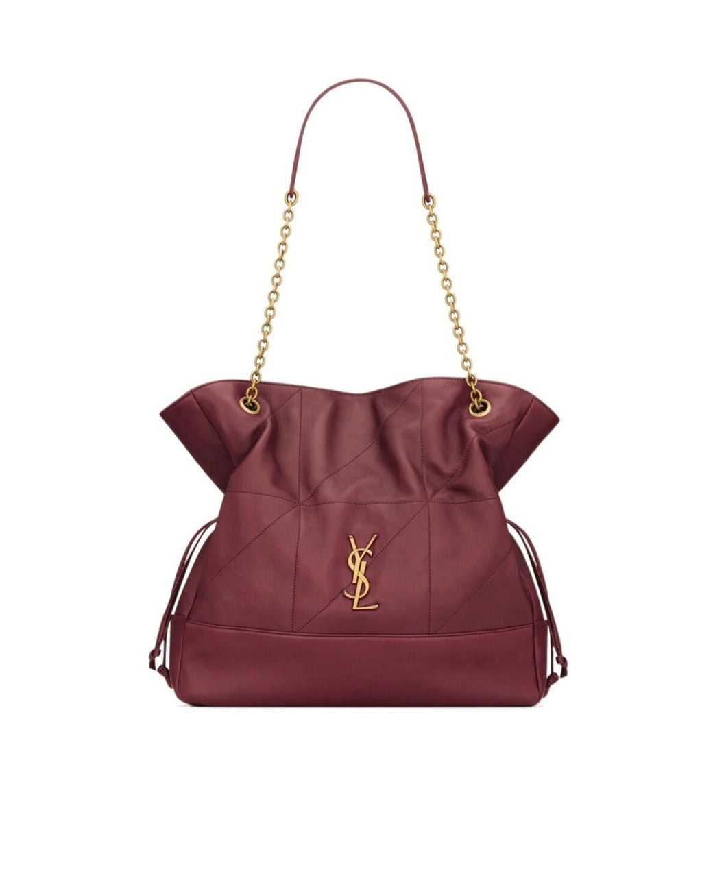 Saint Laurent Red Jamie 4.3 Logo Plaque Shoulder Bag