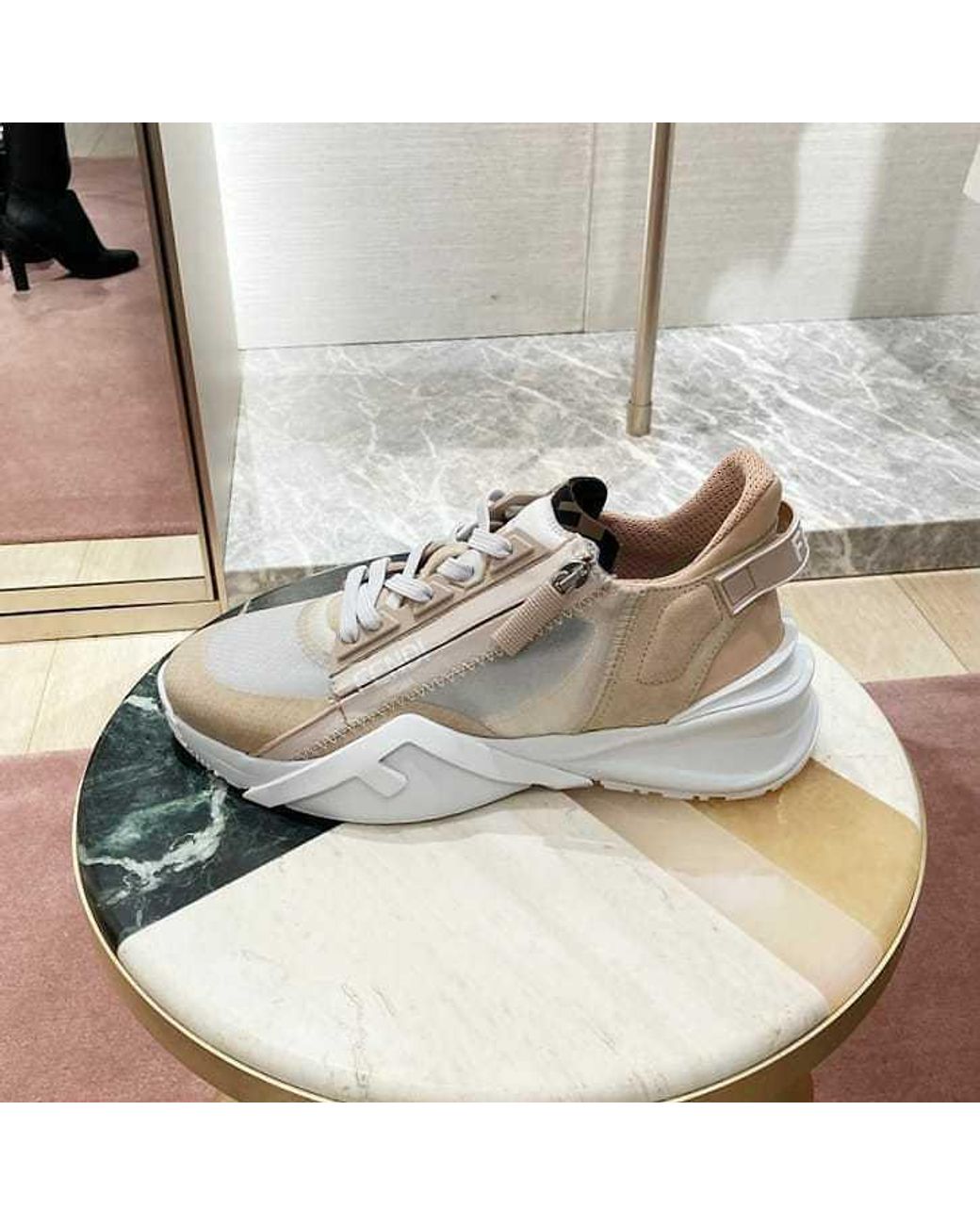 Fendi Pink Low Top