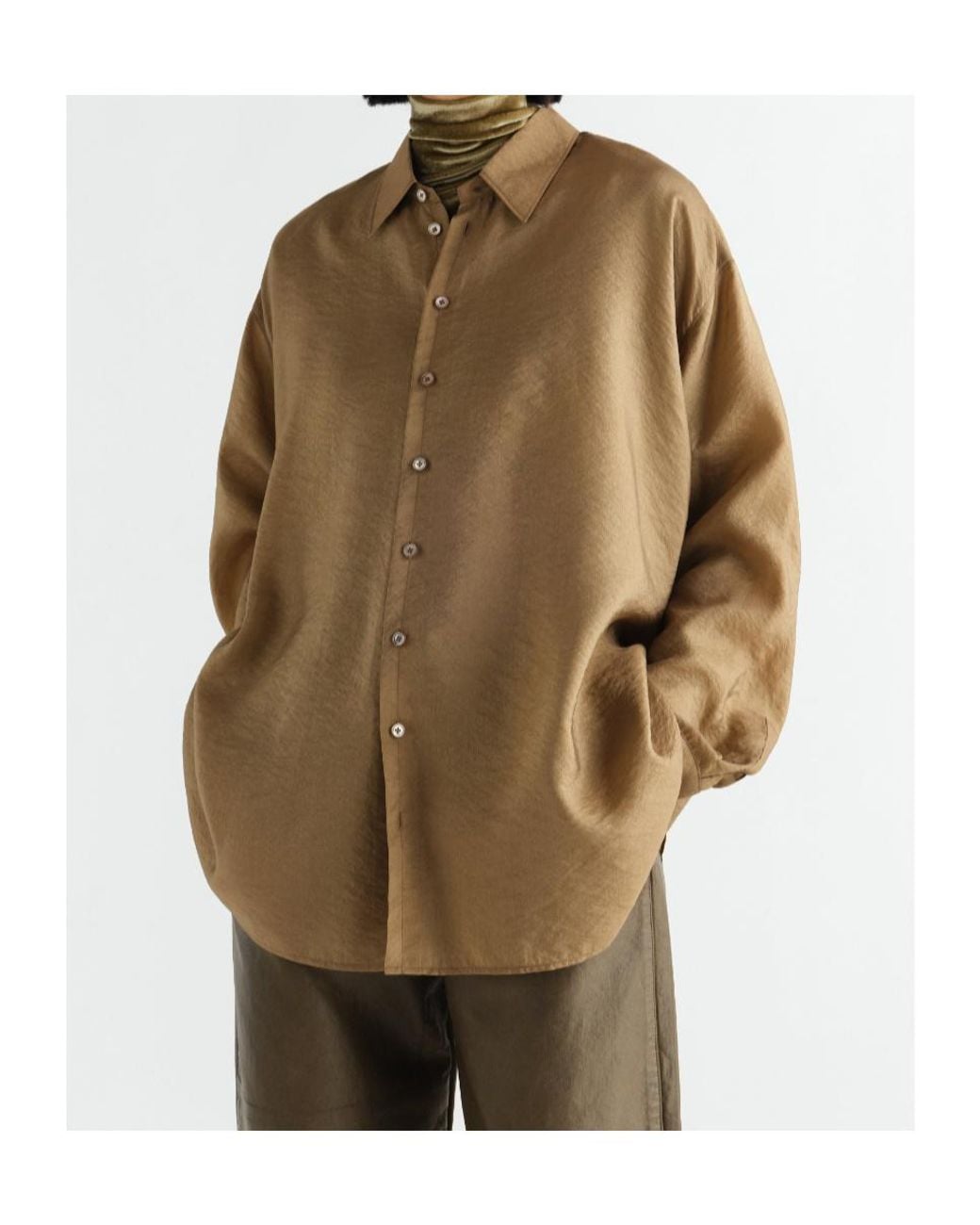 Lemaire Natural Drape Shirt