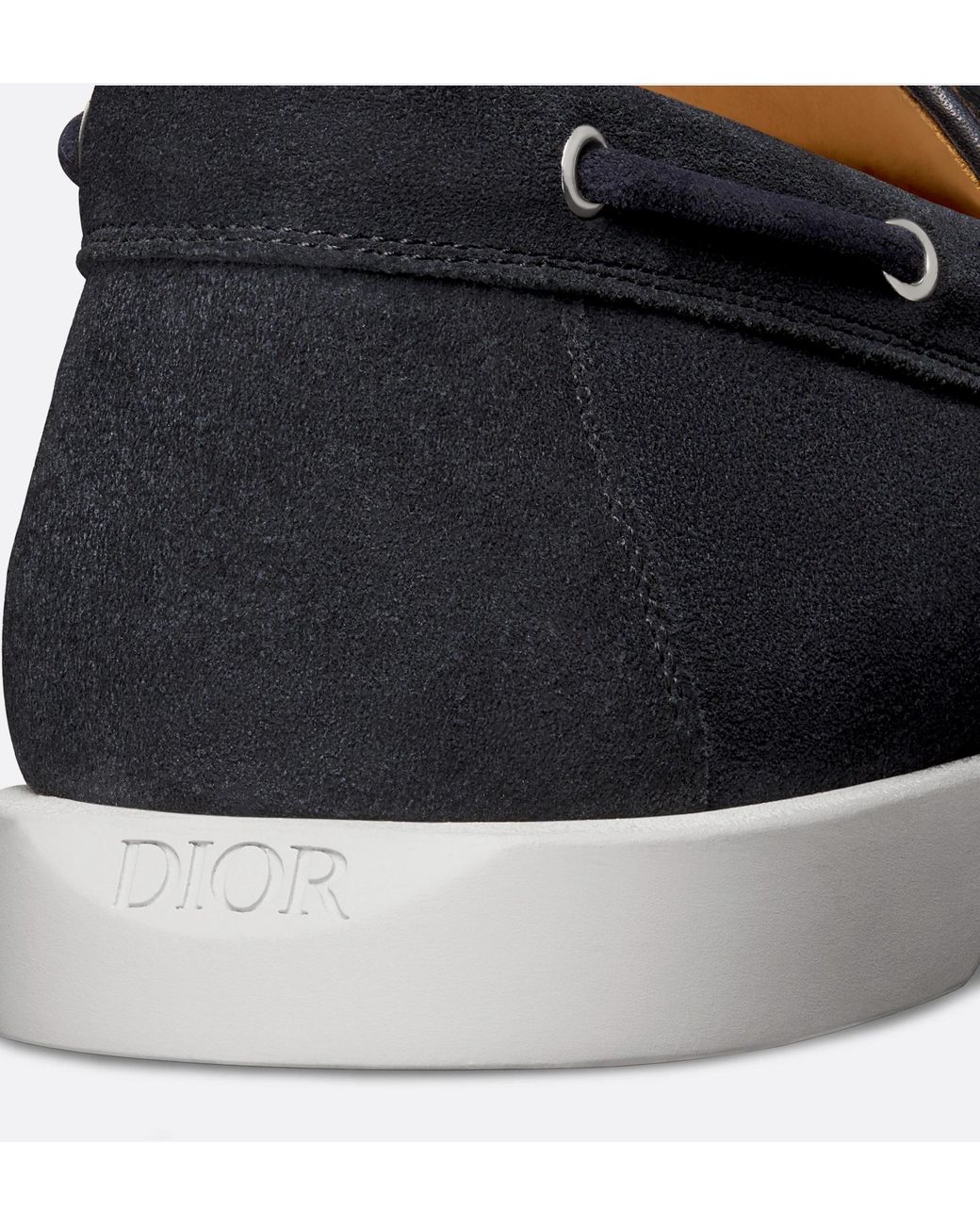 Dior Blue Granville Boat Shoe for men
