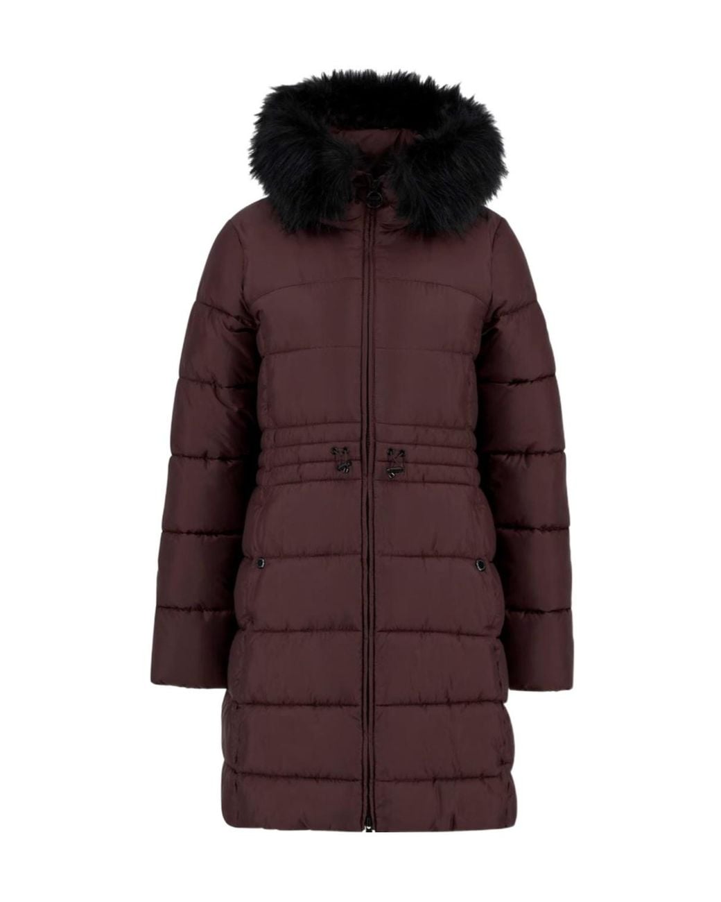 Barbour Purple Anastasia Puffer Jacket