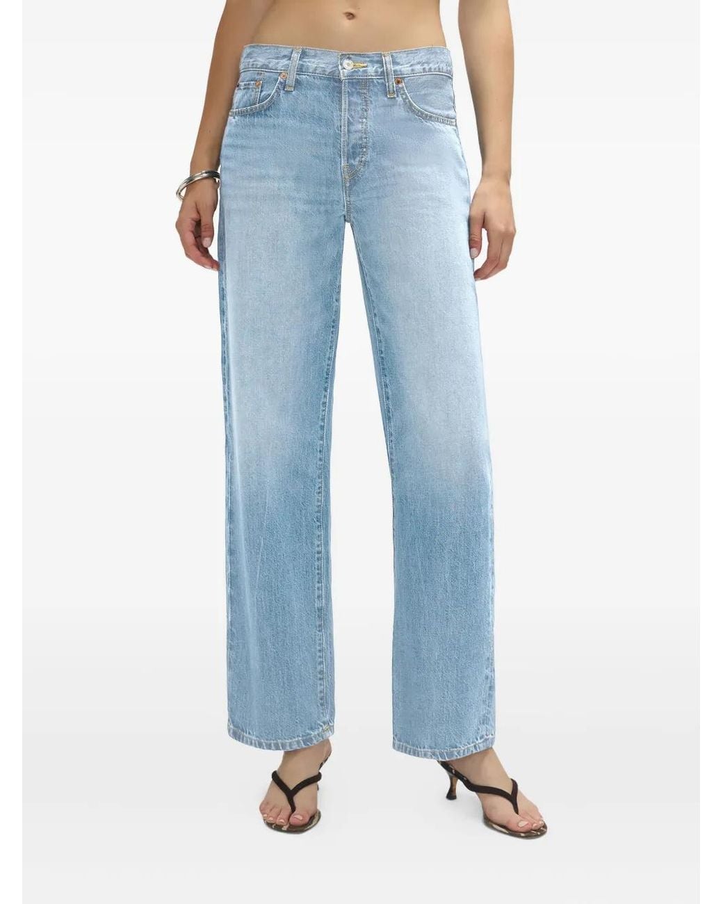 Re/done Blue Thrasher Jeans