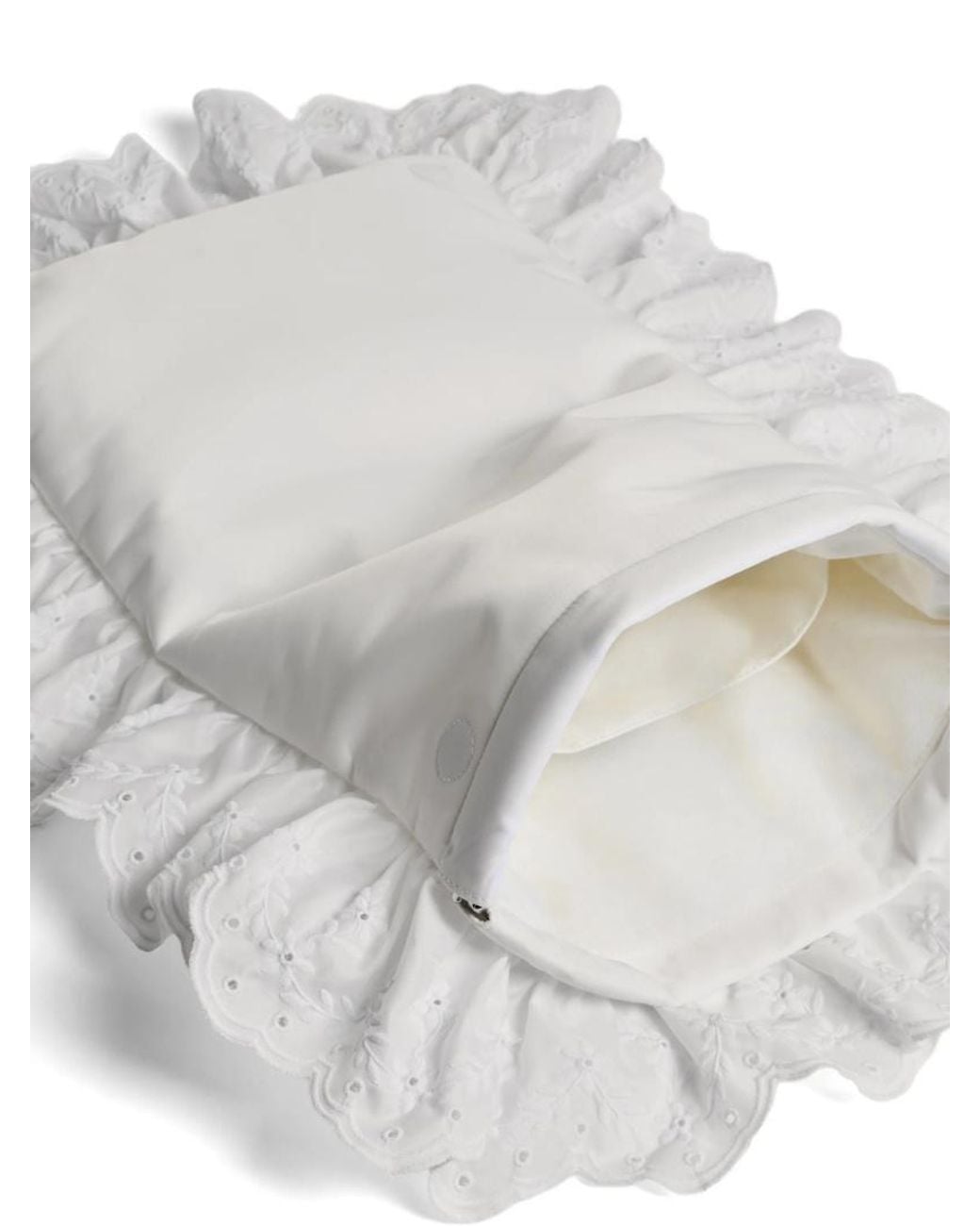 Simone Rocha Gray Pillowcase Clutch Bag