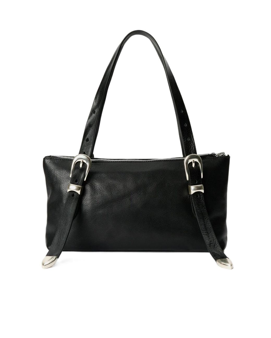 Our Legacy Black Belt Strap Shoulder Bag