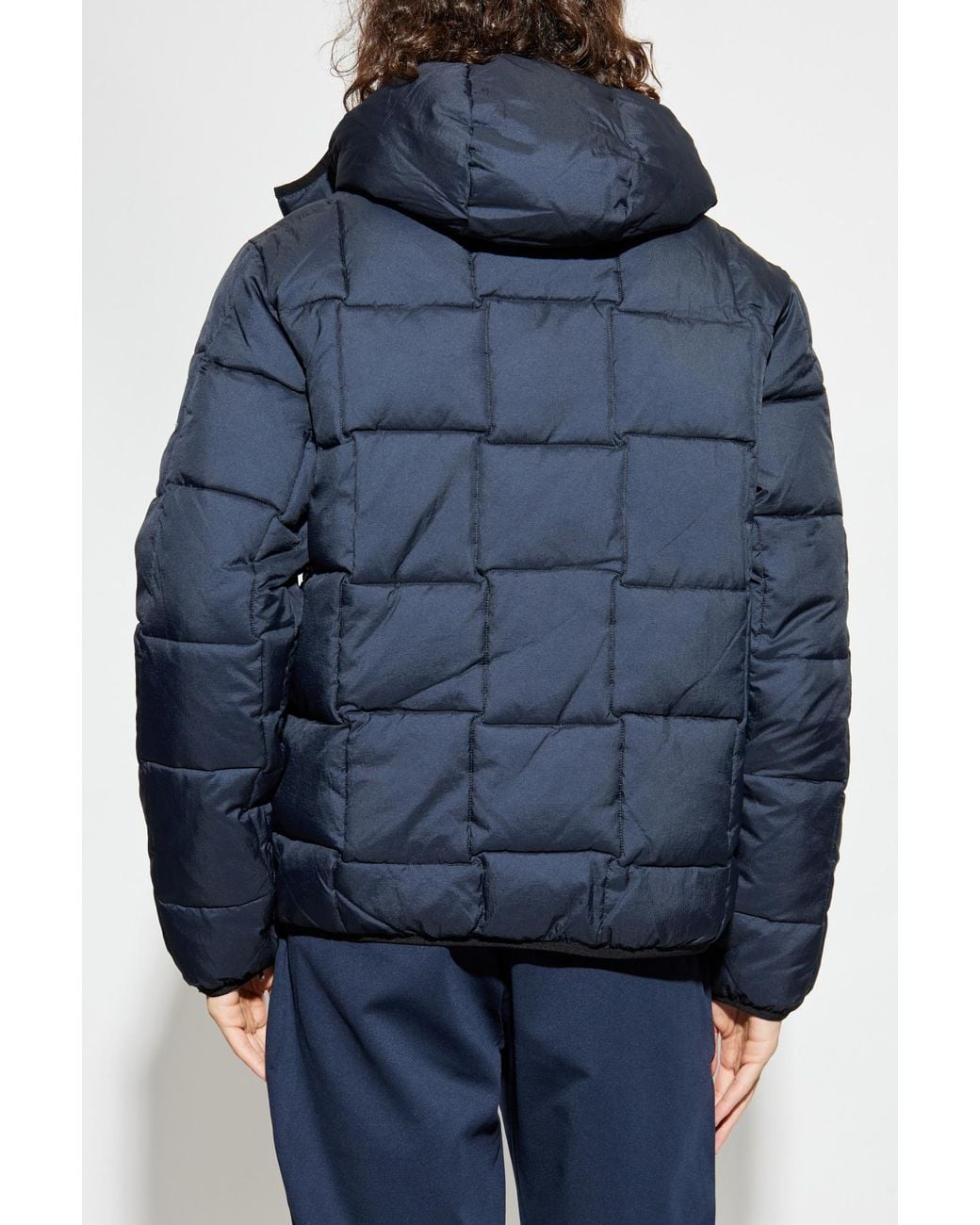EA7 Blue Winter Jackets for men