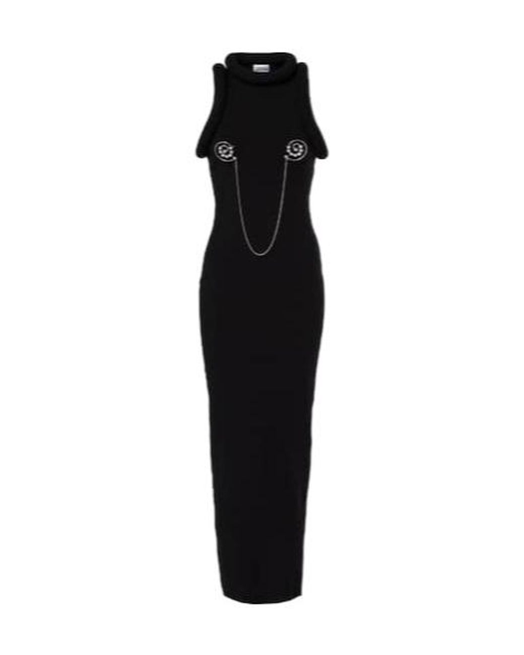 Jean Paul Gaultier Black Sleeveless Dress